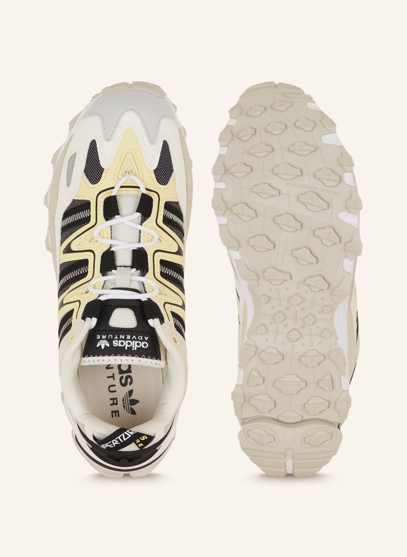 HYPERTURF beige/ creme/ in schwarz Originals Sneaker adidas