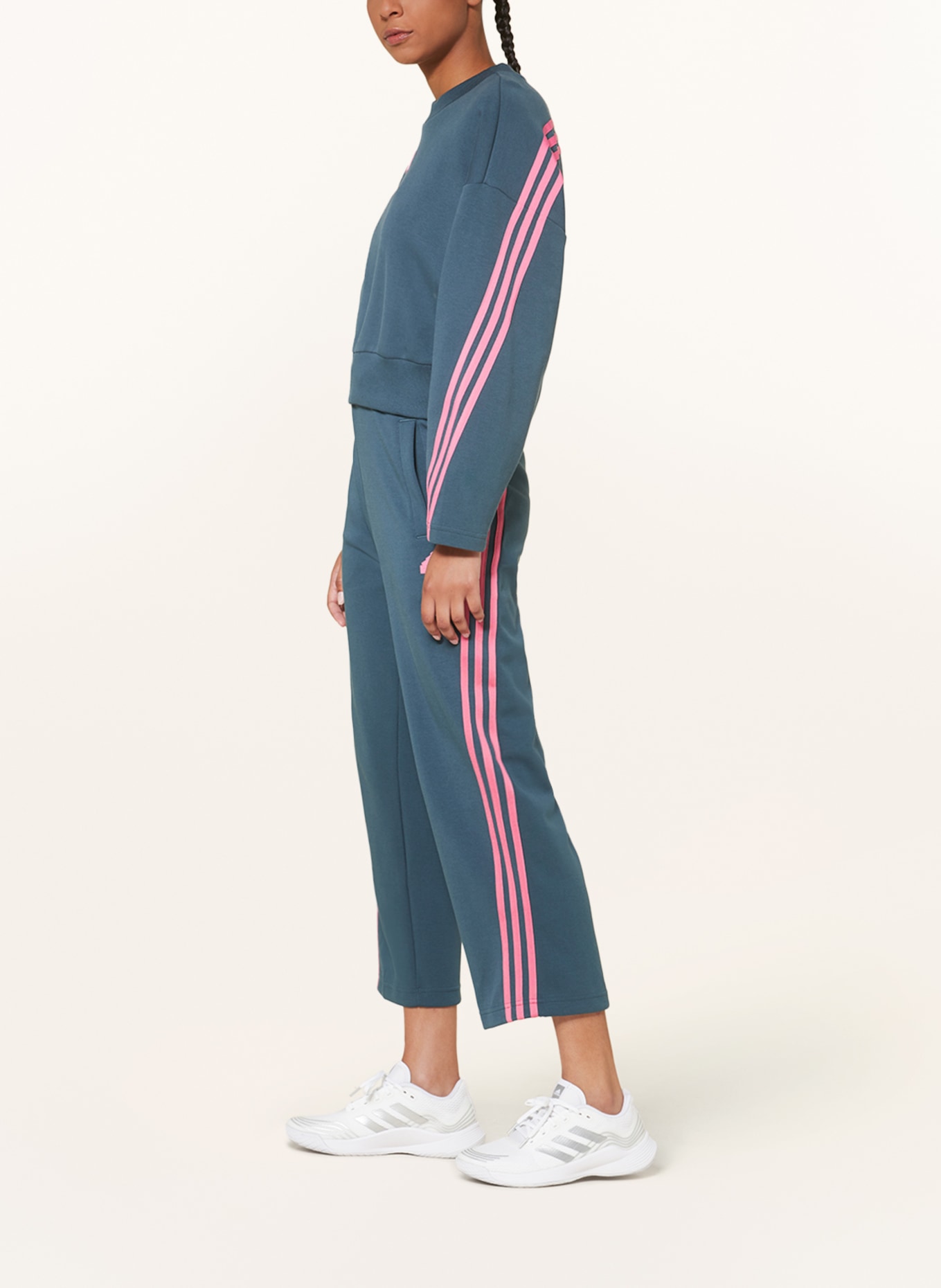 adidas Sweatpants, Farbe: PETROL/ PINK (Bild 4)