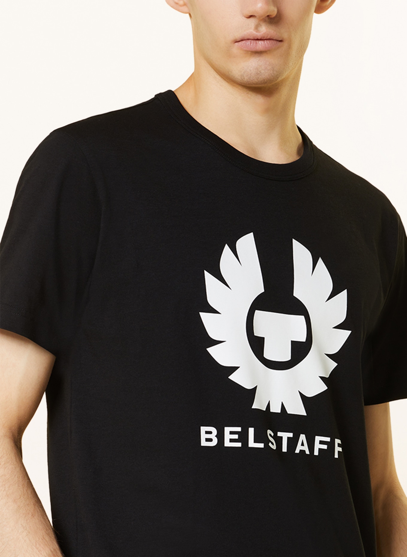 BELSTAFF T-Shirt PHEONIX, Farbe: SCHWARZ/ WEISS (Bild 4)