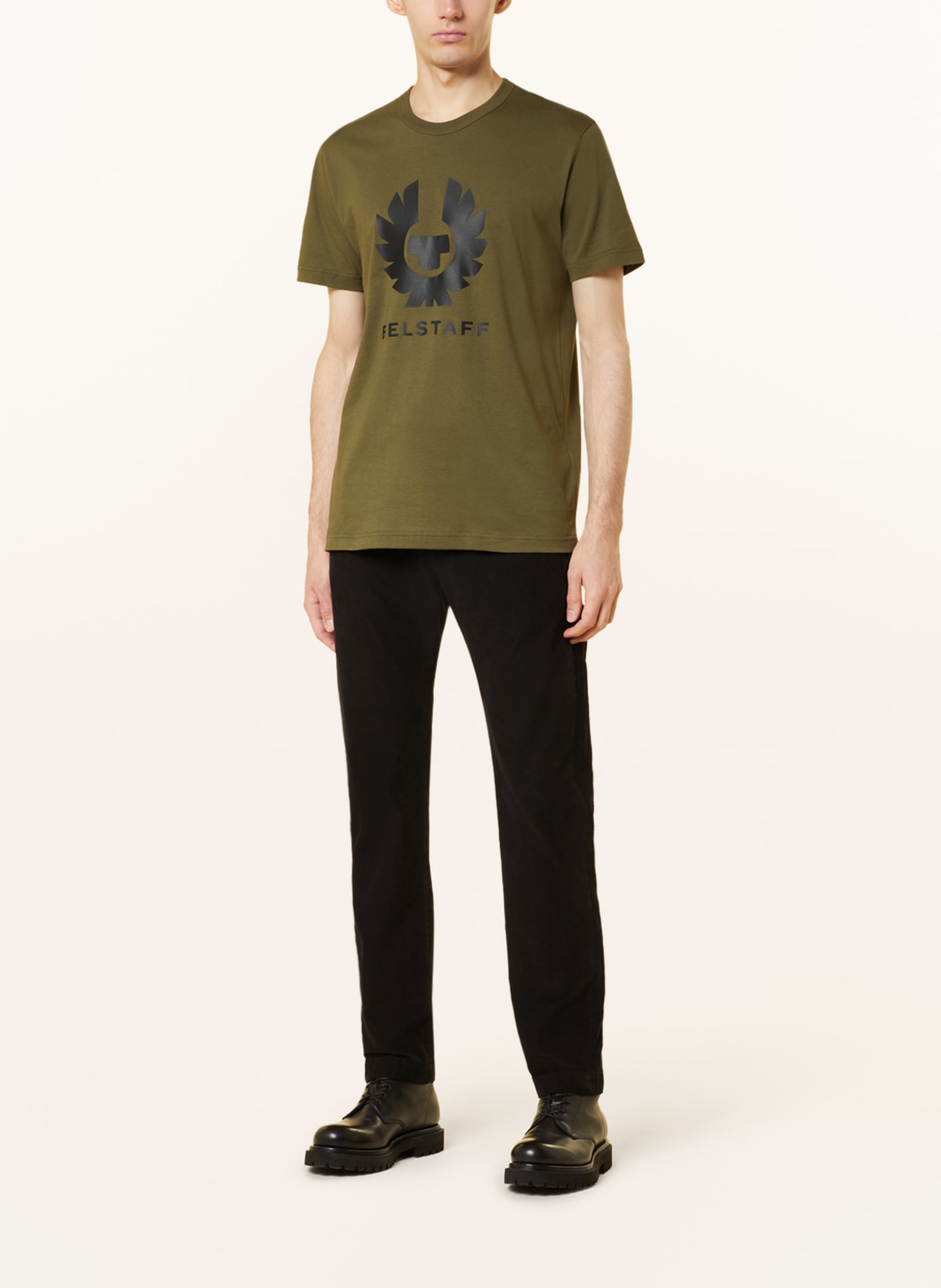 BELSTAFF T-shirt PHEONIX, Kolor: OLIWKOWY (Obrazek 2)