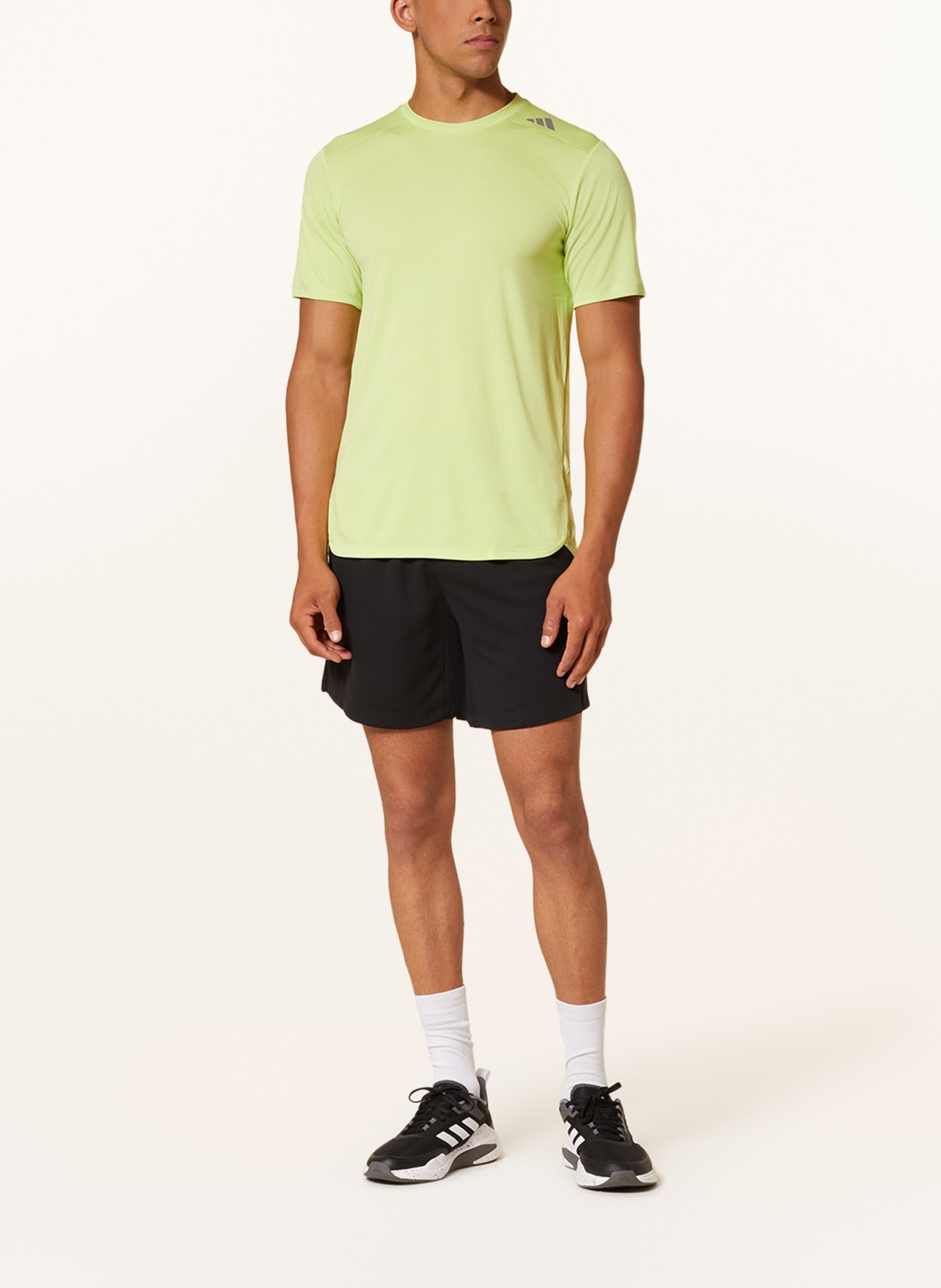 adidas T-shirt DESIGNED FOR TRAINING HEAT.RDY, Color: LIGHT GREEN (Image 2)