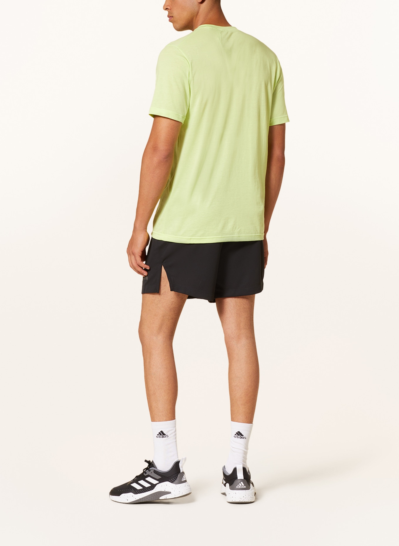 adidas T-Shirt TRAIN ESSENTIALS, Farbe: HELLGRÜN (Bild 3)