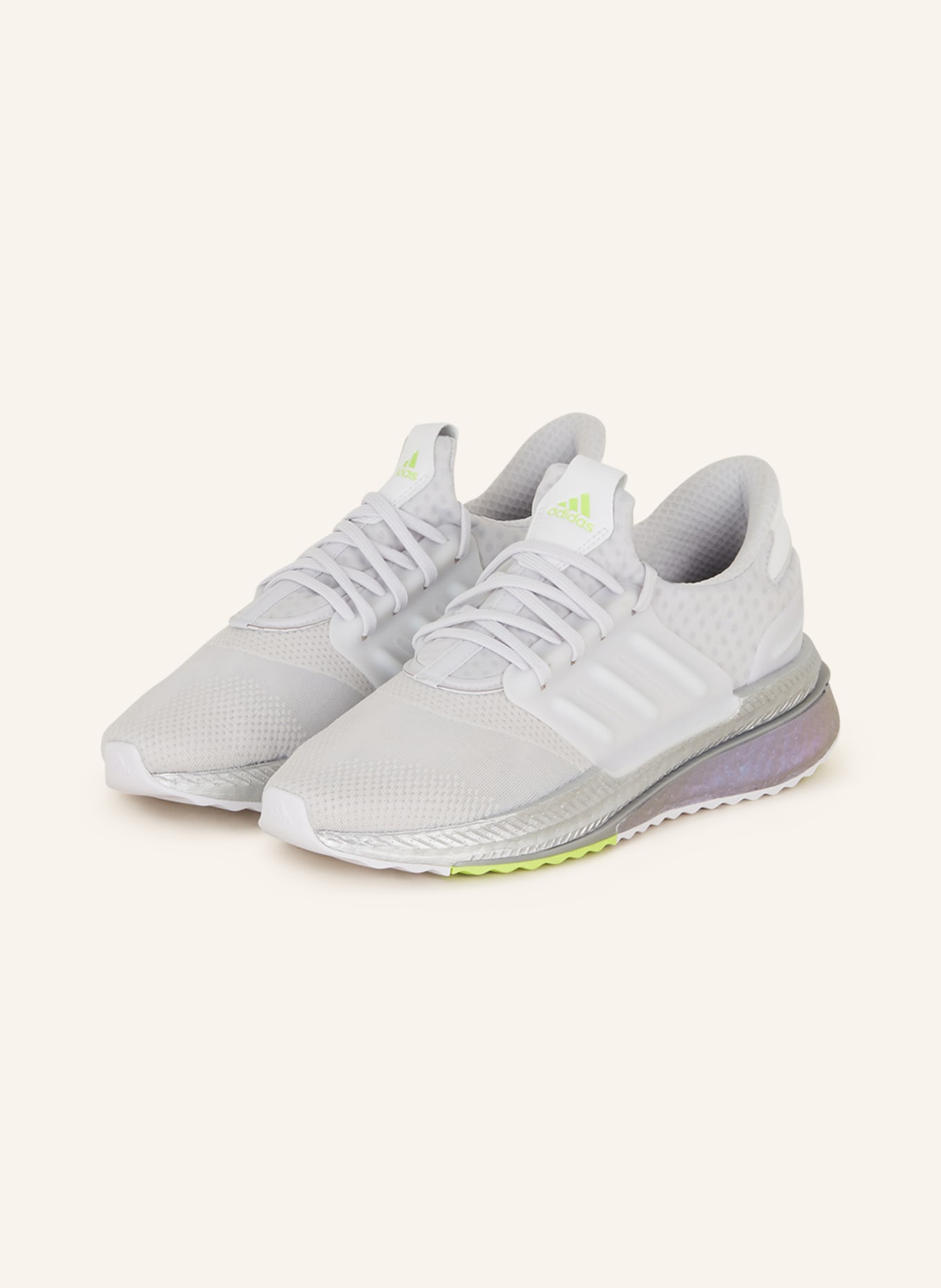 adidas Sneakers X_PLRBOOST, Color: LIGHT GRAY/ WHITE (Image 1)