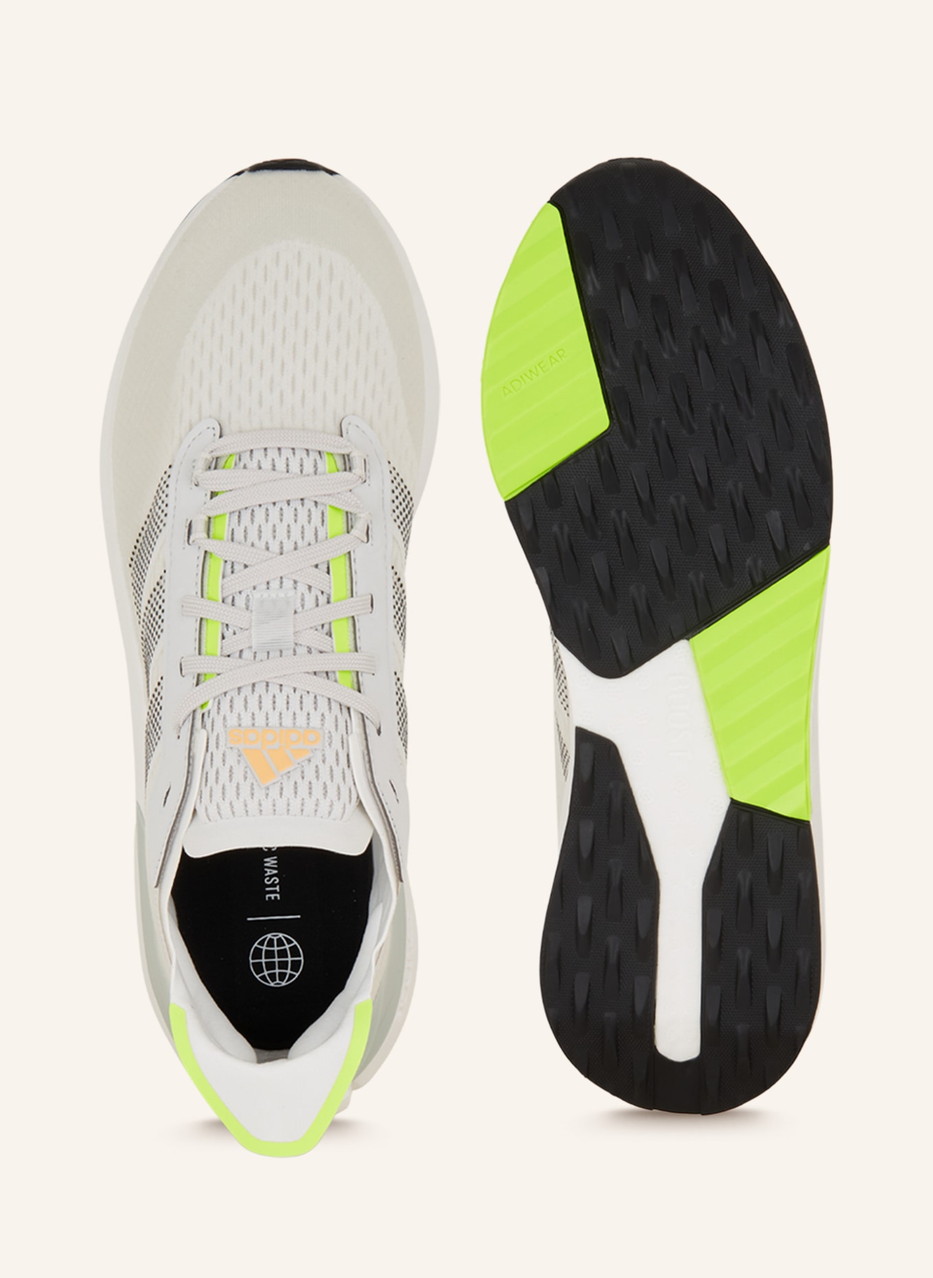 adidas Sneaker AVRYN, Farbe: HELLGRAU/ NEONGRÜN (Bild 5)