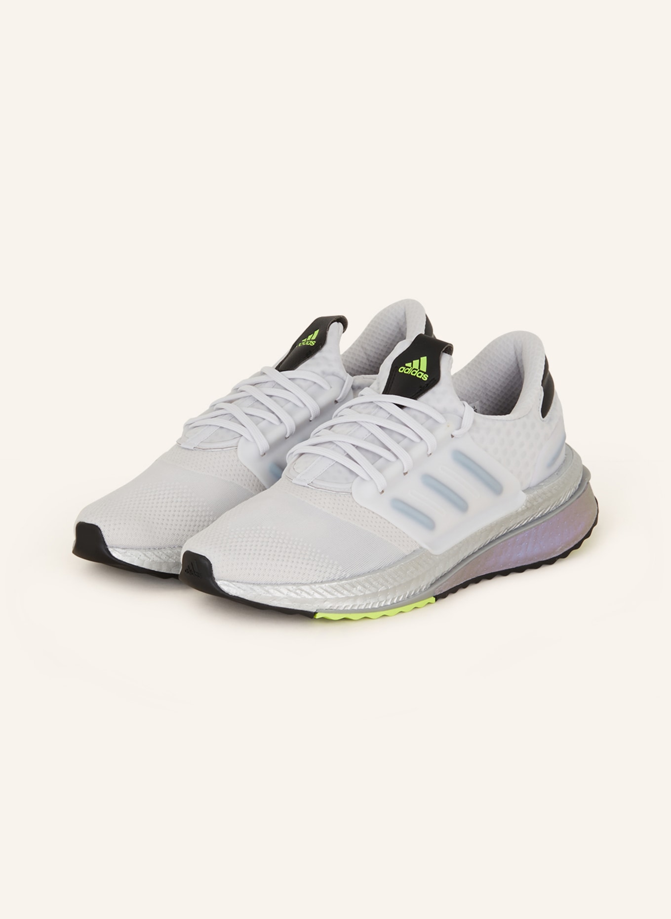 adidas Sneakers X_PLRBOOST, Color: LIGHT GRAY/ BLACK (Image 1)