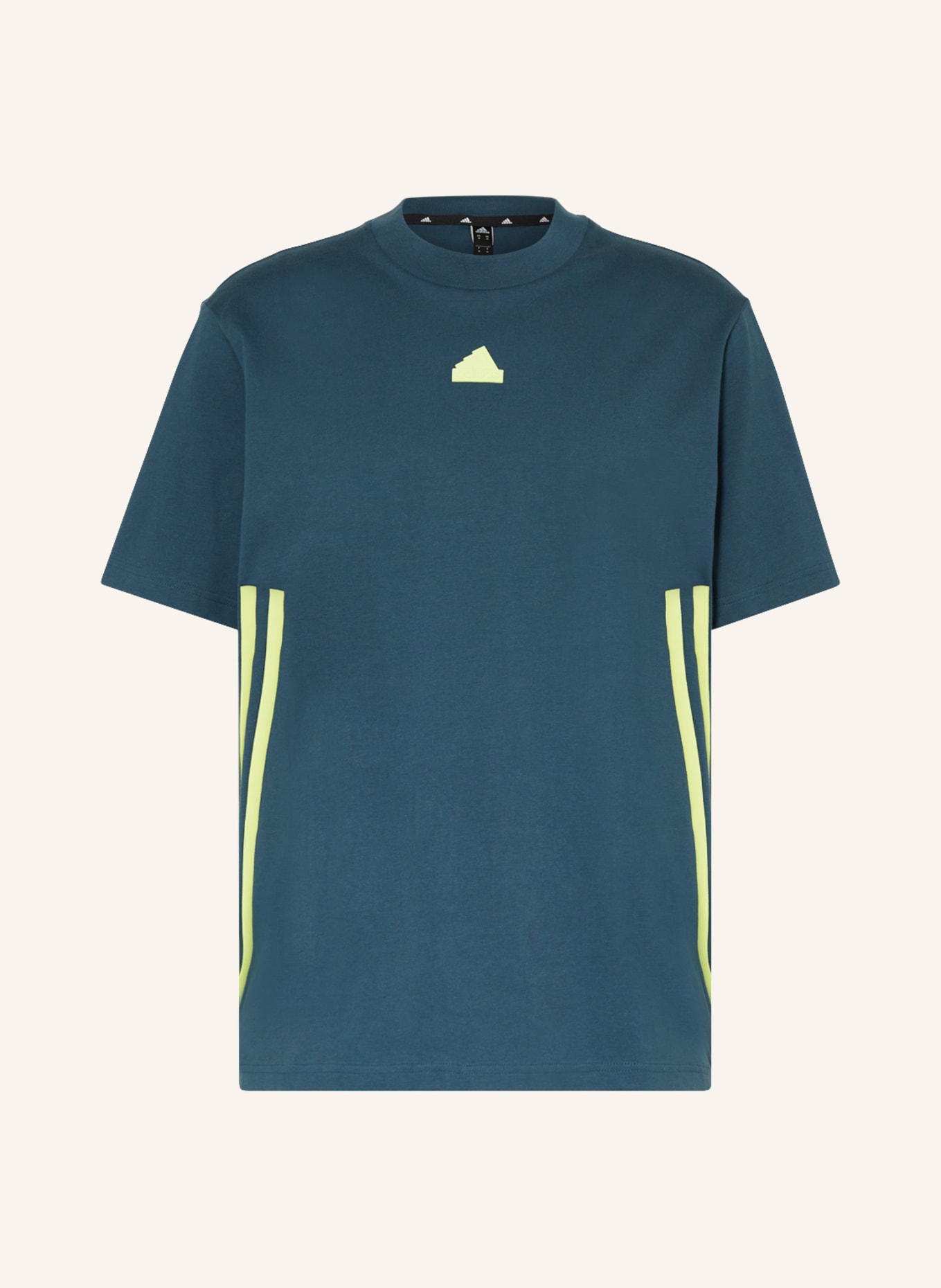 adidas T-Shirt FUTURE ICONS, Farbe: PETROL (Bild 1)