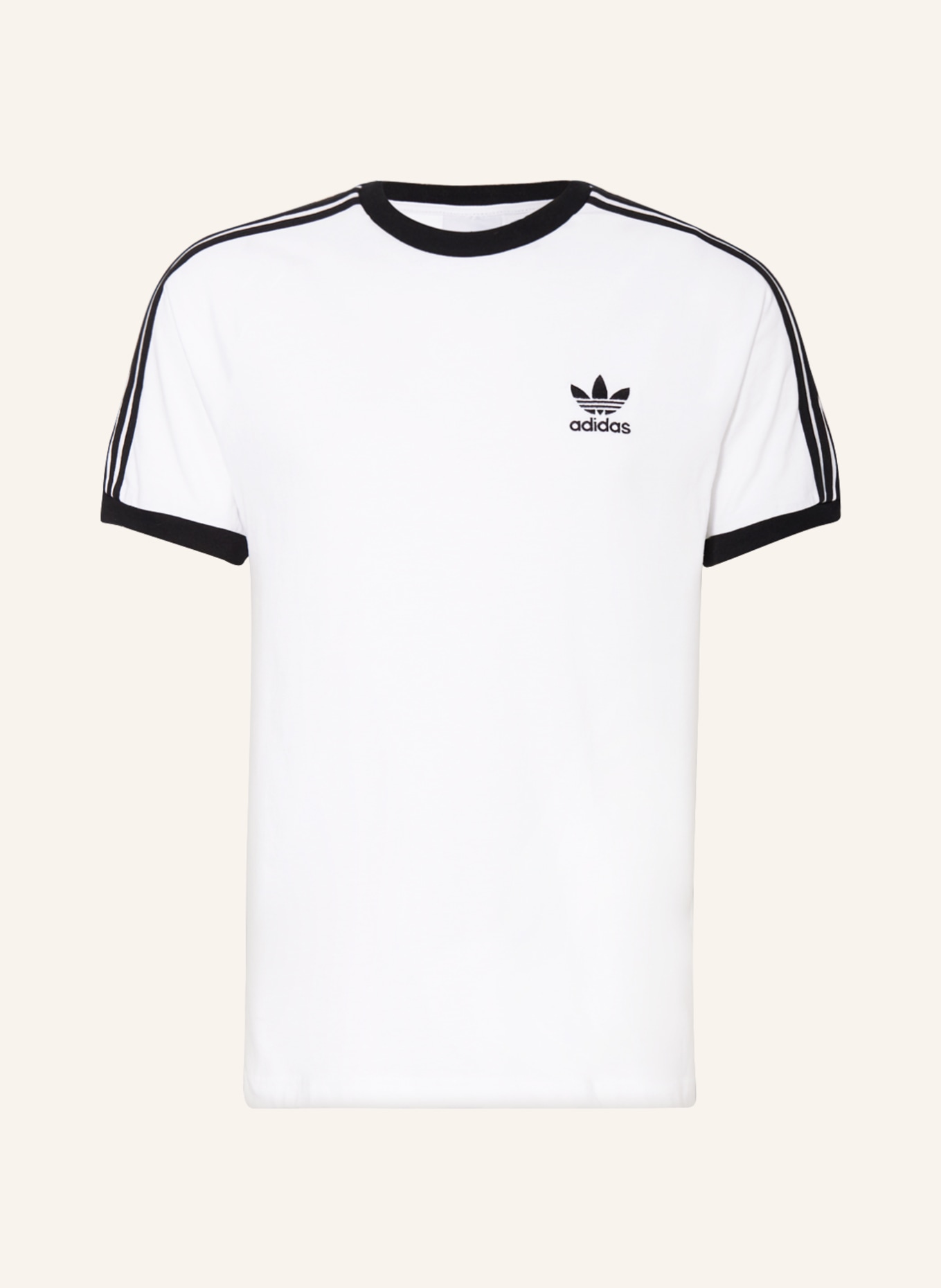 adidas Originals T-shirt, Color: WHITE/ BLACK (Image 1)