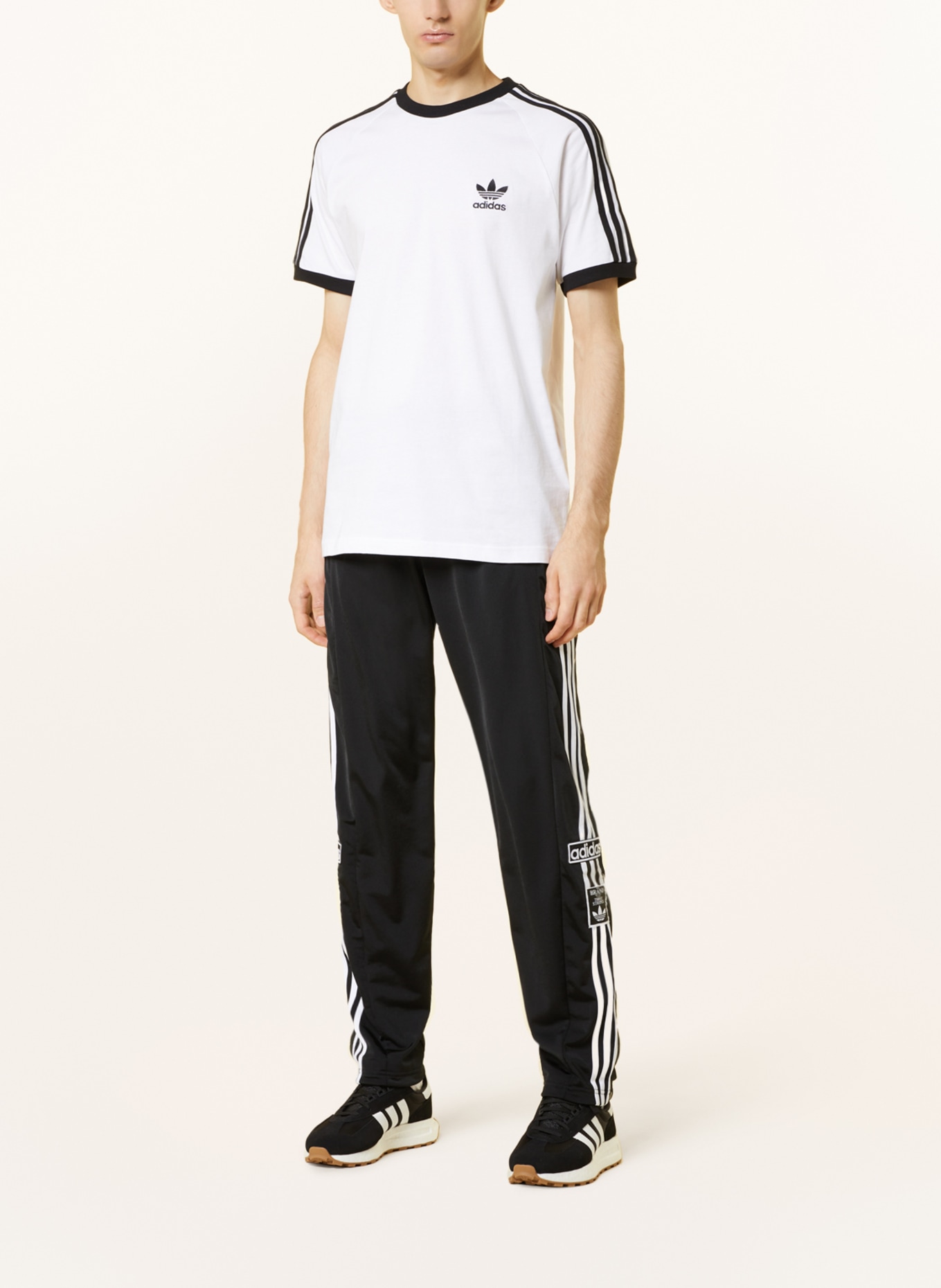 adidas Originals T-shirt, Color: WHITE/ BLACK (Image 2)