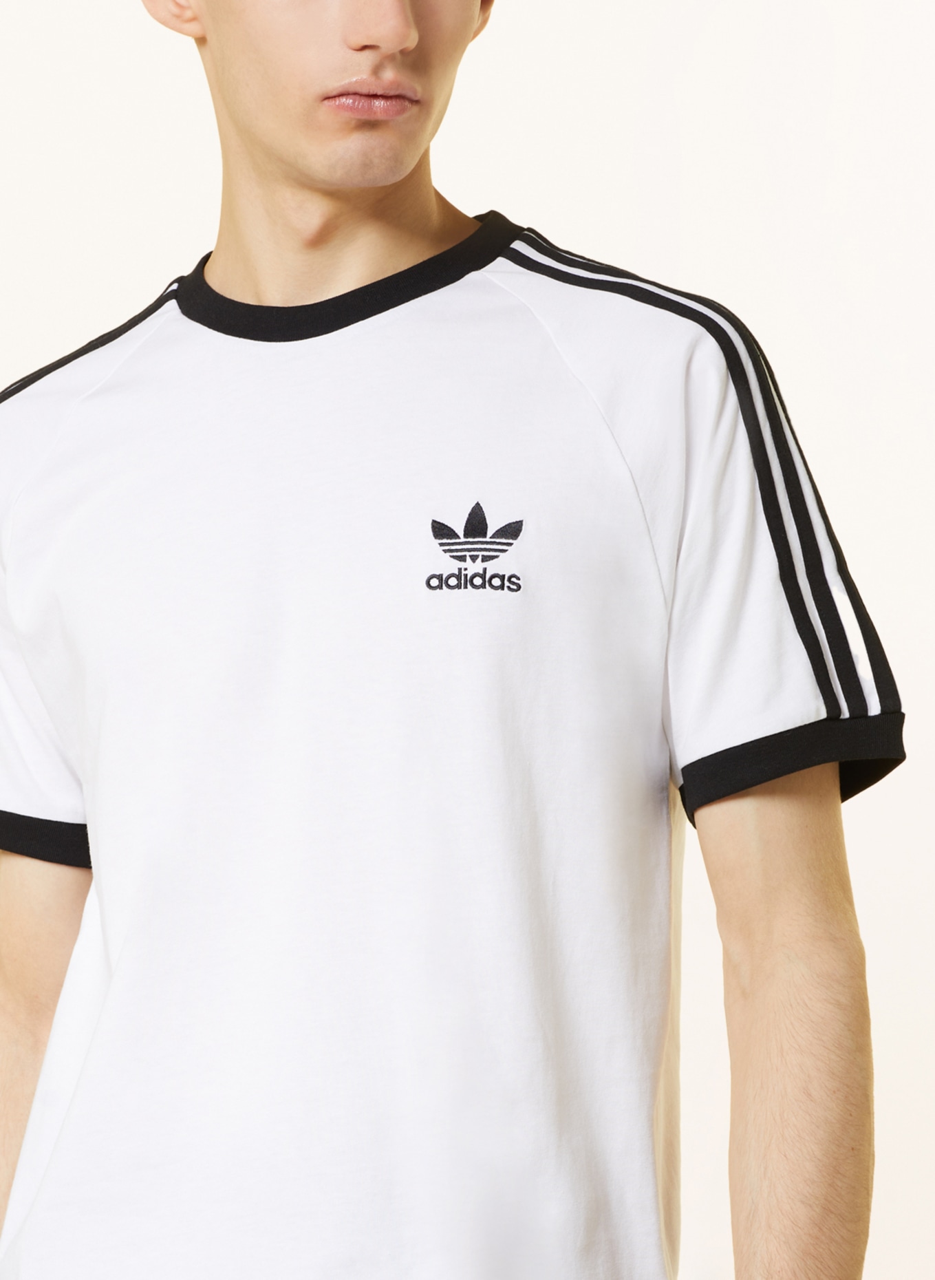 adidas Originals T-Shirt, Farbe: WEISS/ SCHWARZ (Bild 4)
