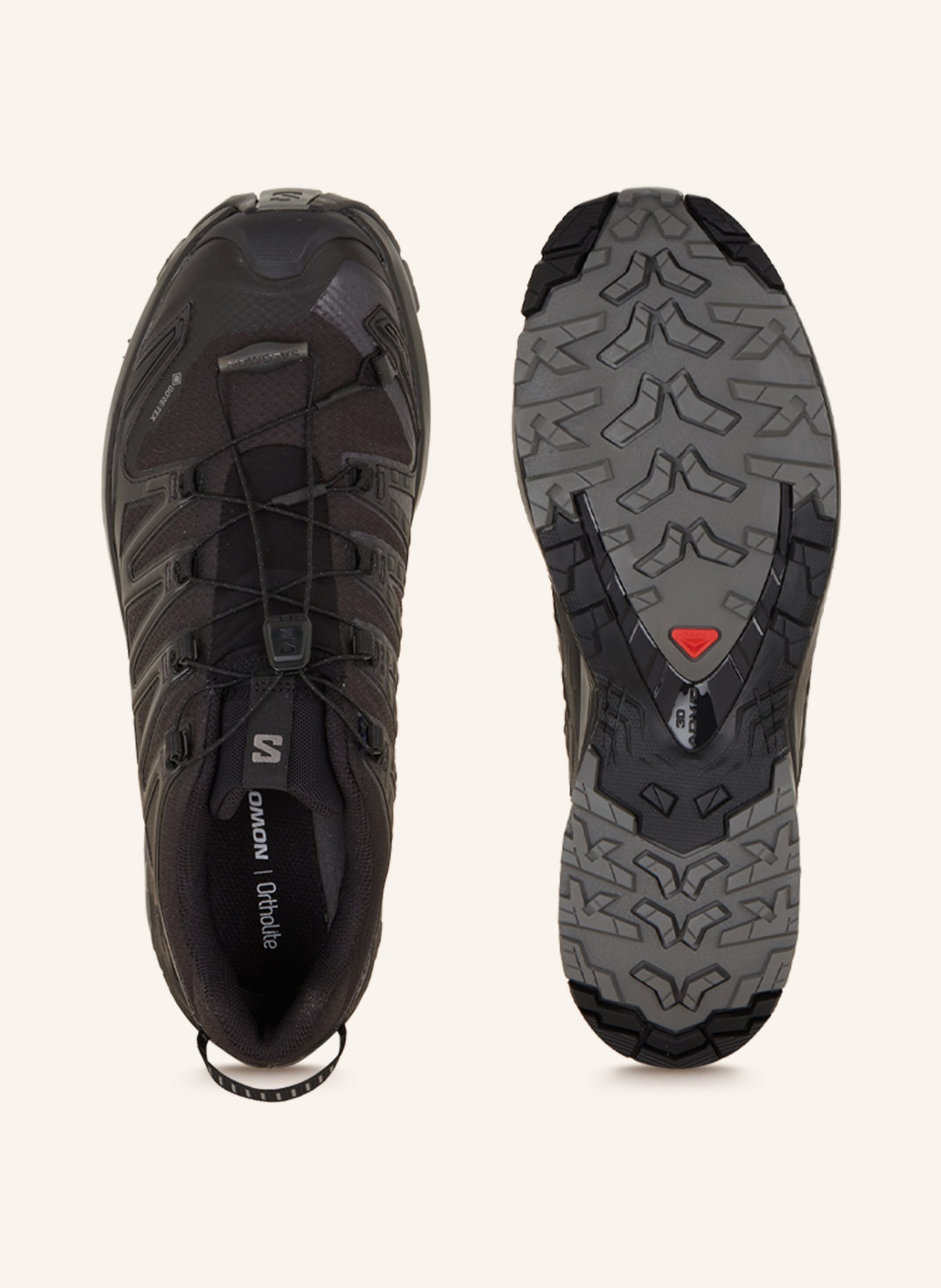 SALOMON Trekking shoes XA PRO 3D V9 GTX, Color: BLACK (Image 5)