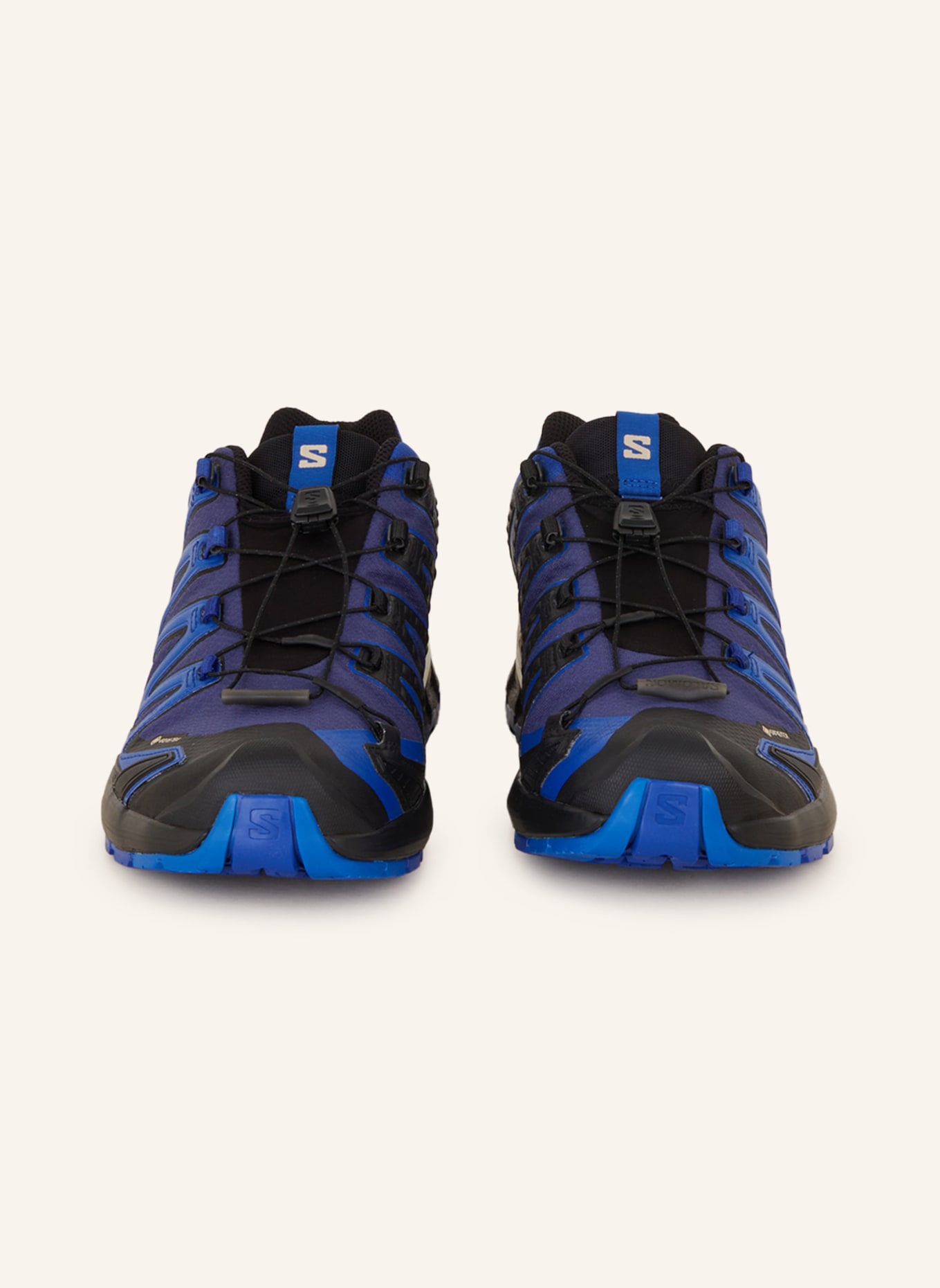 SALOMON Trail running shoes XA PRO 3D V9 GTX, Color: BLACK/ BLUE (Image 3)