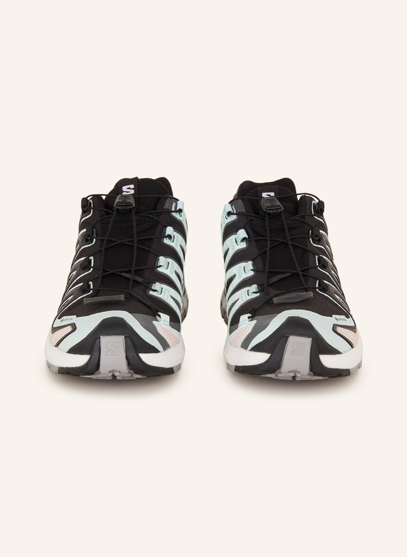 SALOMON Trail running shoes XA PRO 3D V9 GTX, Color: LIGHT PINK/ MINT/ TEAL (Image 3)