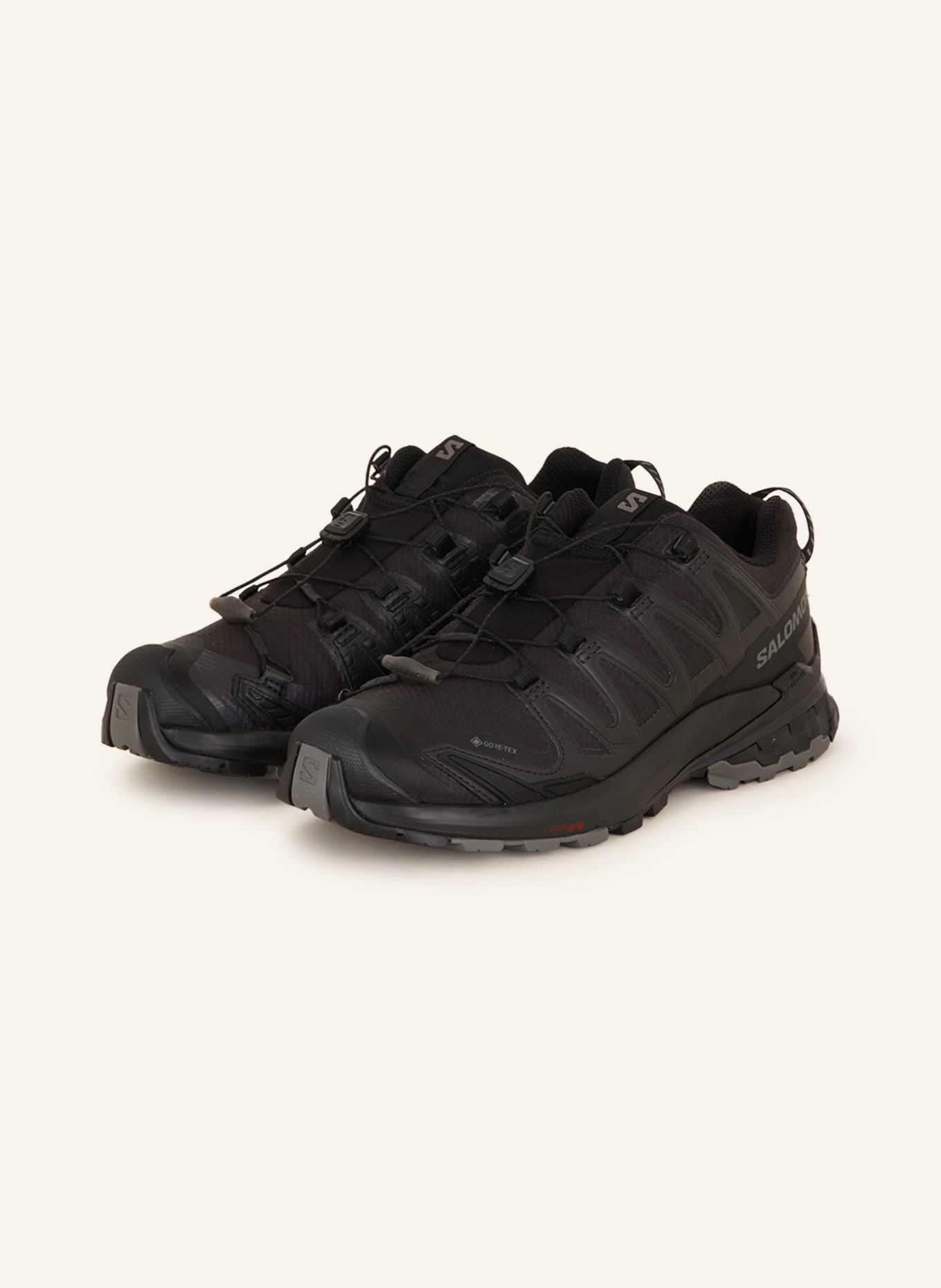 SALOMON Trail running shoes XA PRO 3D V9 GTX, Color: BLACK (Image 1)