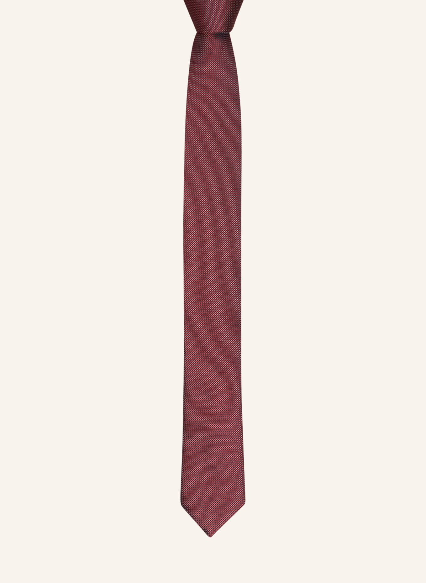 BOSS Tie, Color: DARK RED/ GRAY (Image 2)