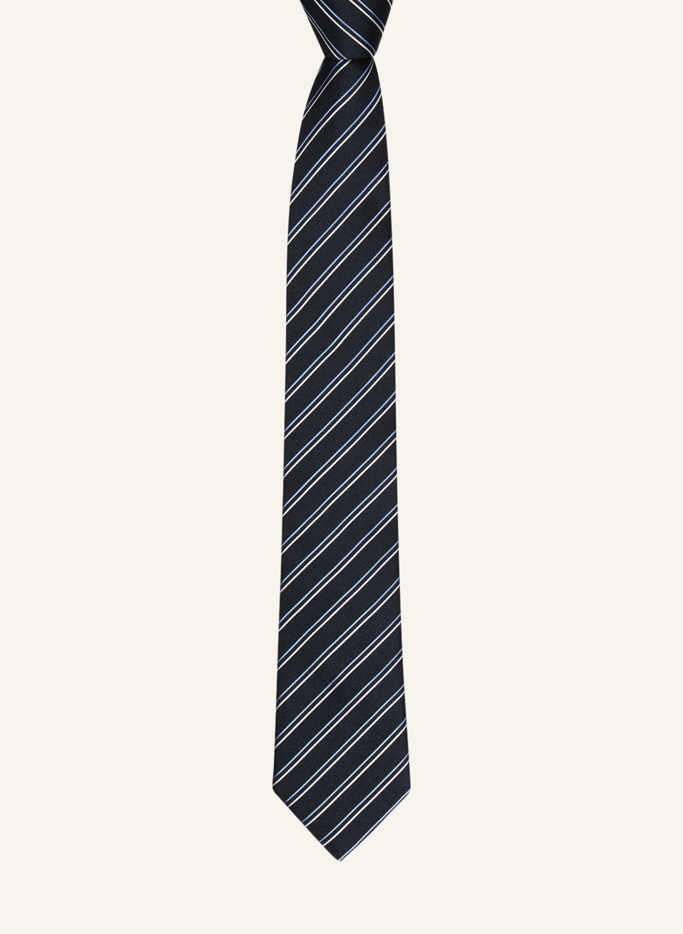 BOSS Krawat, Kolor: GRANATOWY/ JASNONIEBIESKI/ BIAŁY (Obrazek 2)