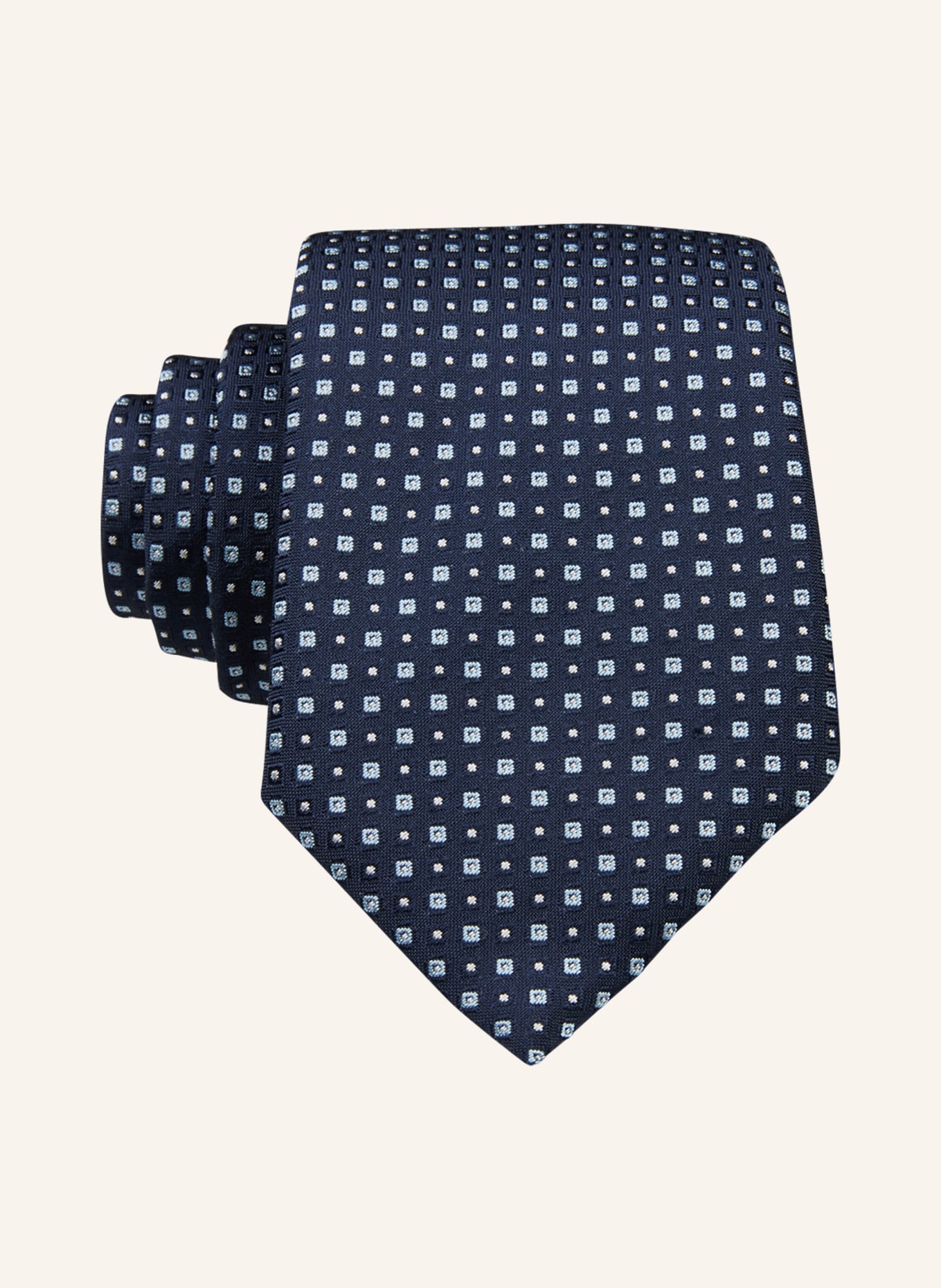 BOSS Krawatte, Farbe: DUNKELBLAU/ HELLBLAU(Bild null)