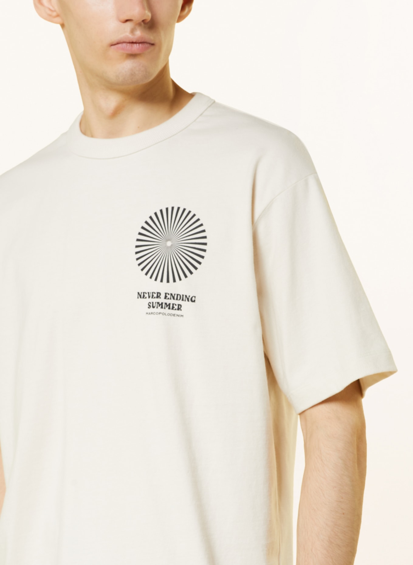 Marc O'Polo DENIM T-Shirt, Farbe: BEIGE (Bild 4)