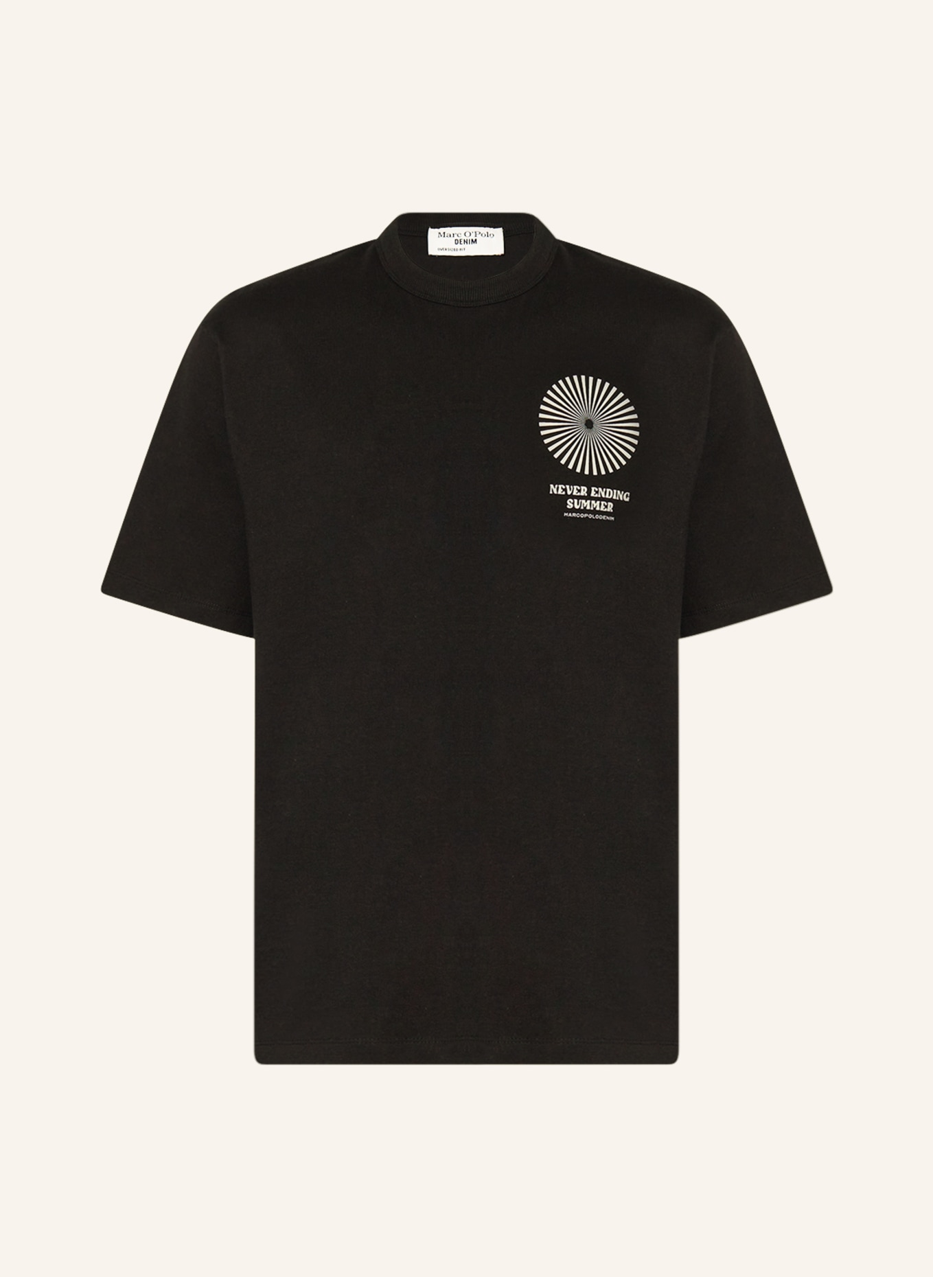 Marc O'Polo DENIM T-shirt, Kolor: CZARNY (Obrazek 1)