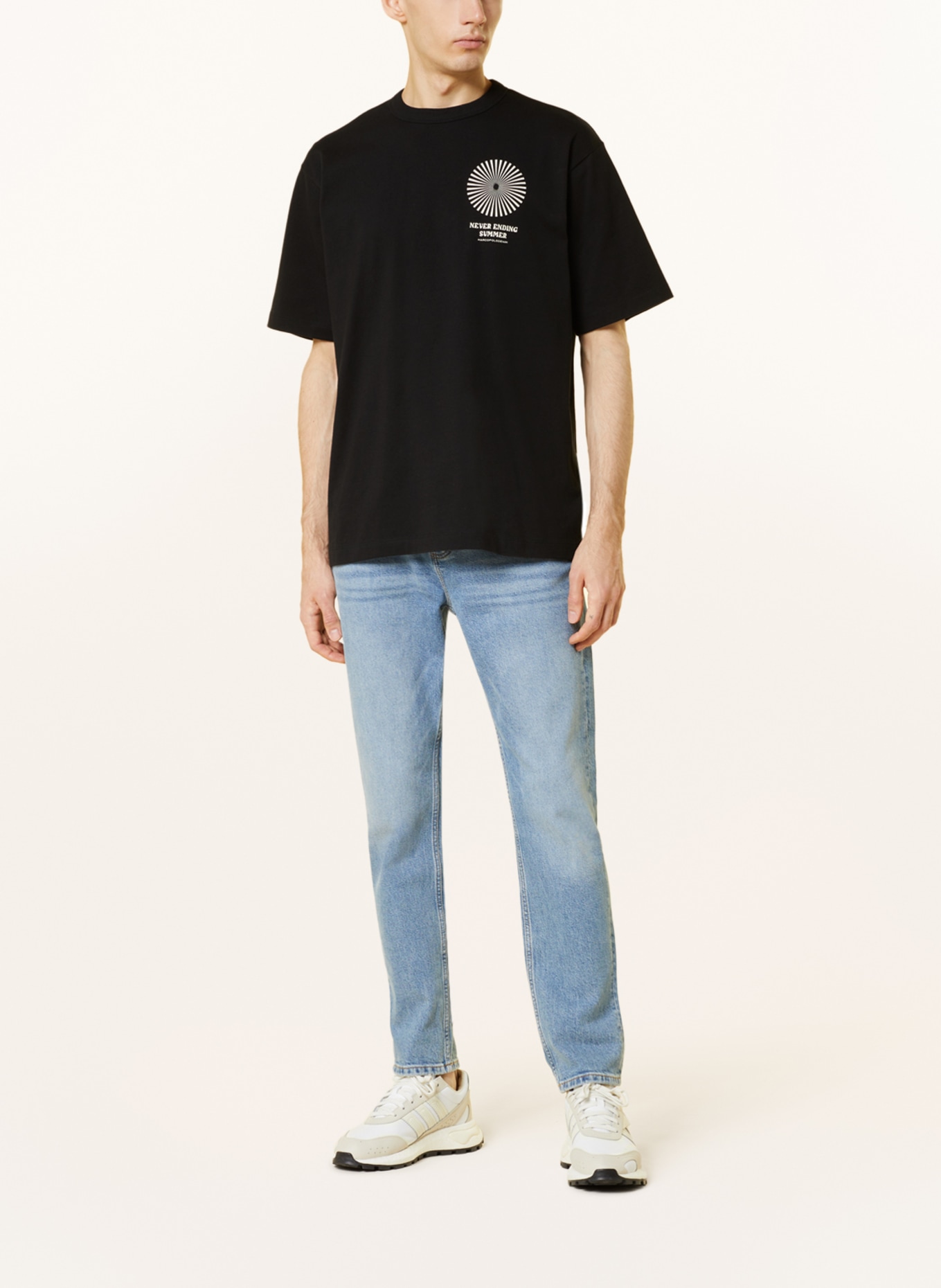 Marc O'Polo DENIM T-shirt, Color: BLACK (Image 2)