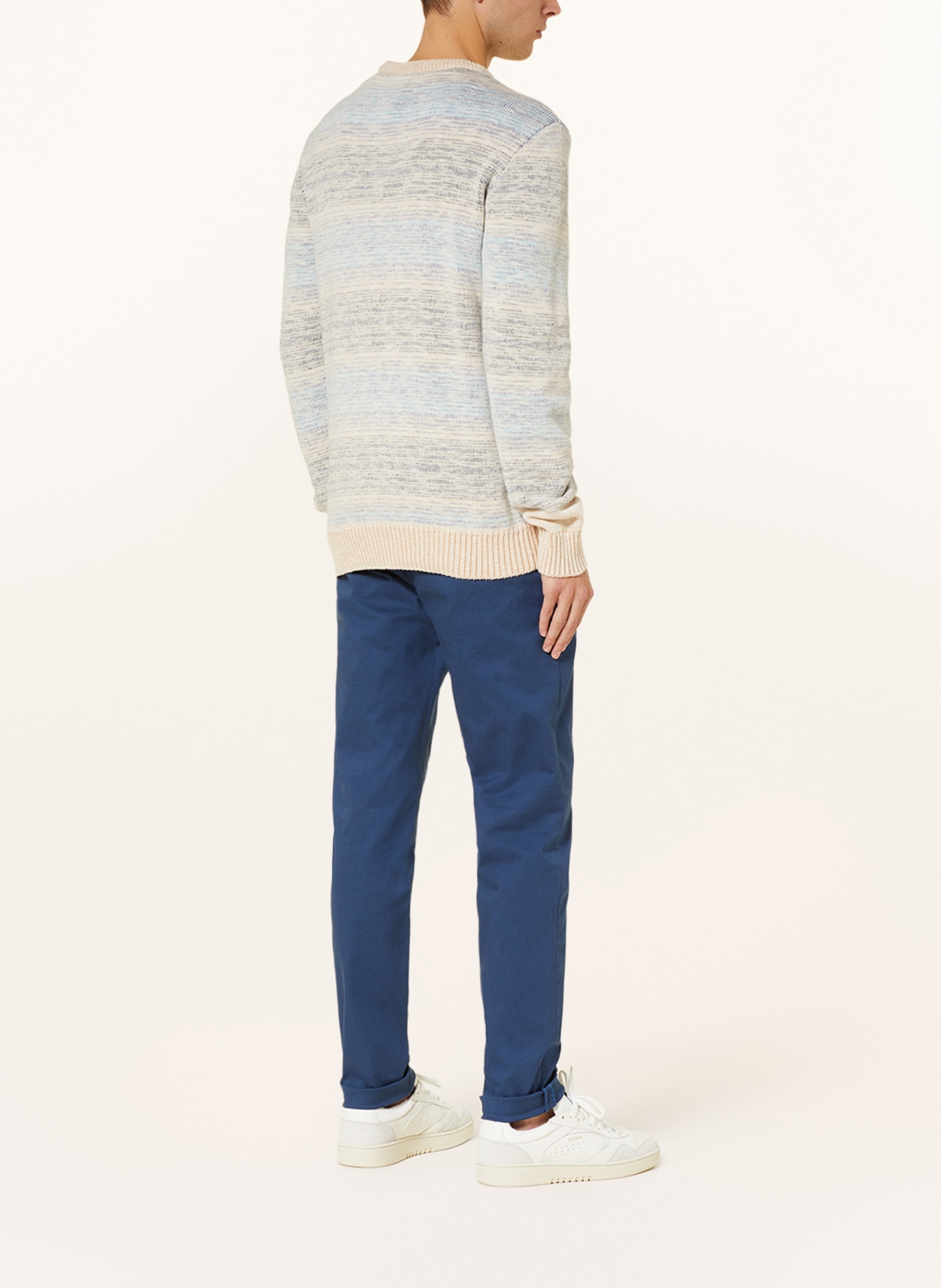 SCOTCH & SODA Sweater, Color: WHITE/ DARK BLUE/ LIGHT BLUE (Image 3)
