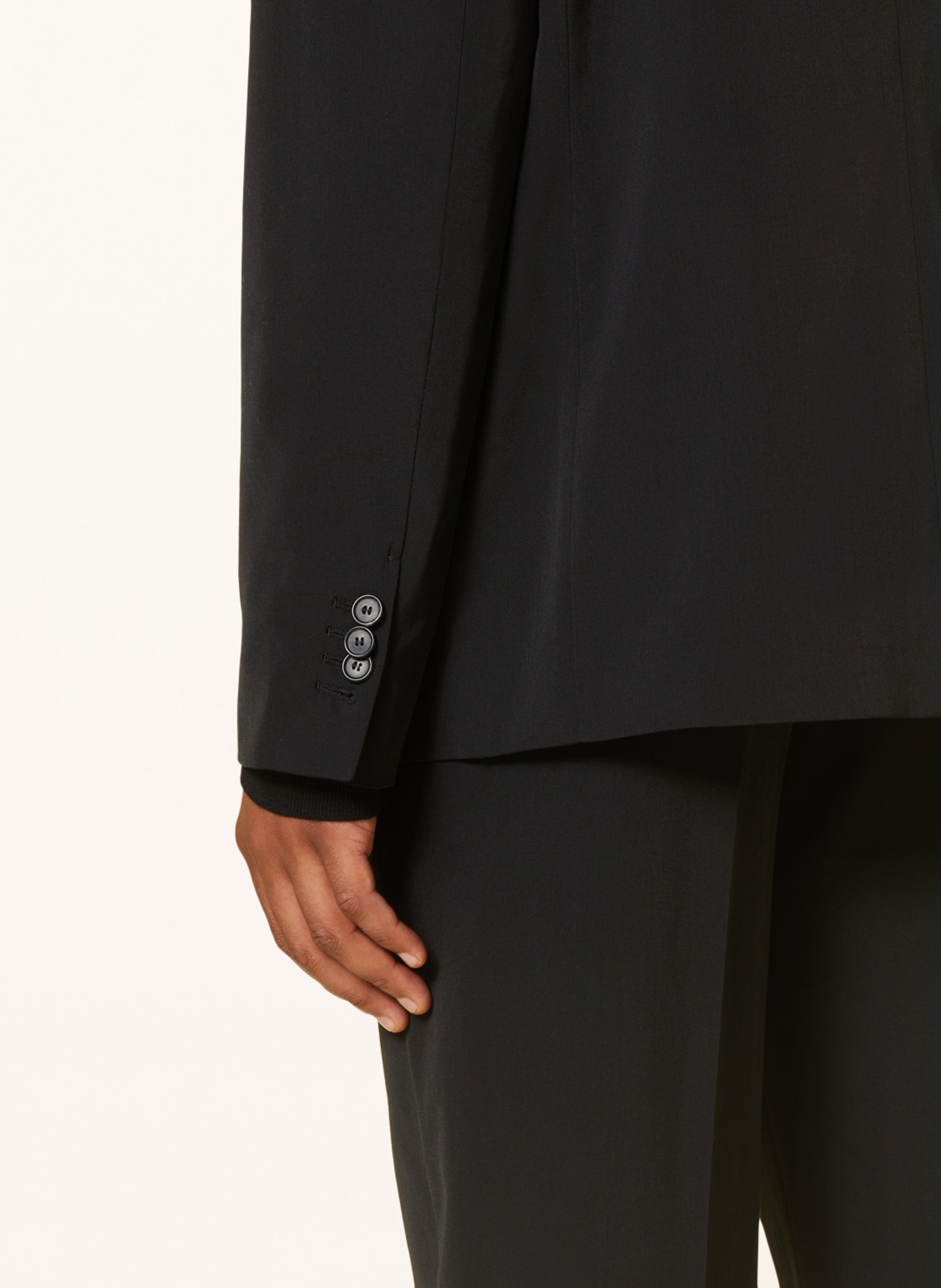 Acne Studios Tailored jacket regular fit, Color: BLACK (Image 6)