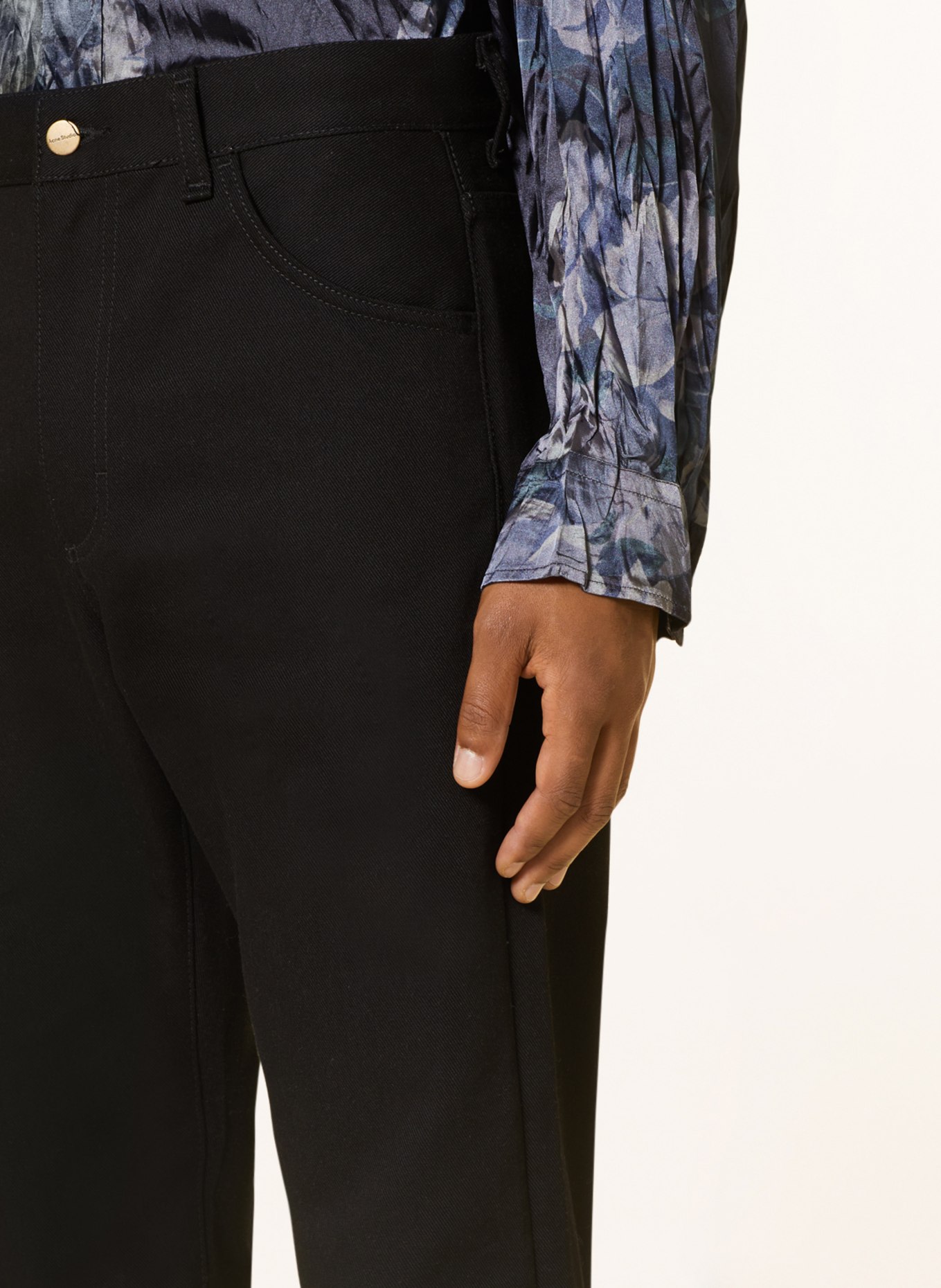 Acne Studios Jeans 1950 Regular Fit, Farbe: BLACK/BLACK (Bild 5)