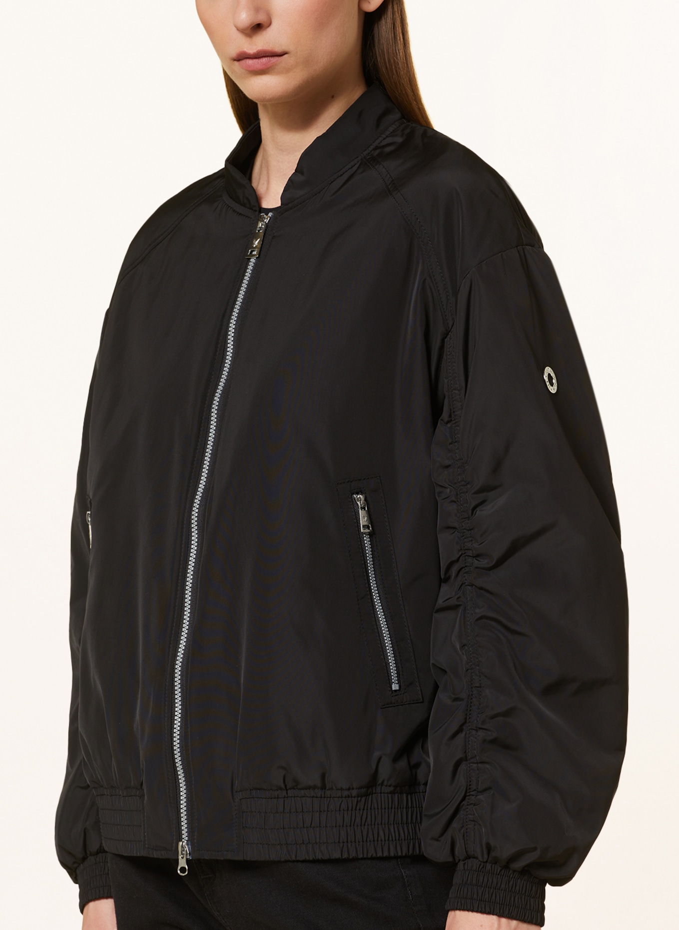 FUCHS SCHMITT Bomber jacket, Color: BLACK (Image 4)