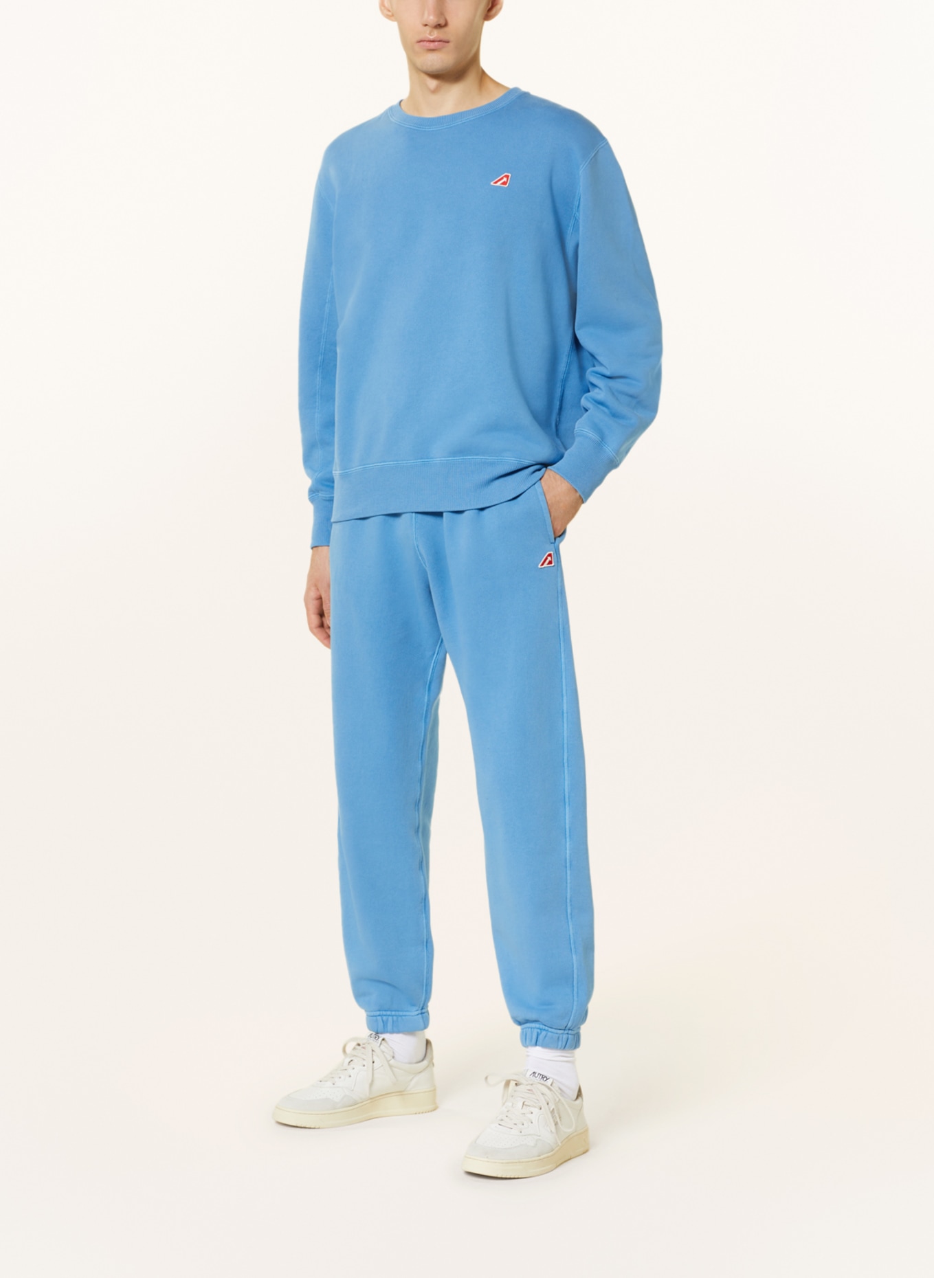 AUTRY Sweatpants, Color: LIGHT BLUE (Image 2)