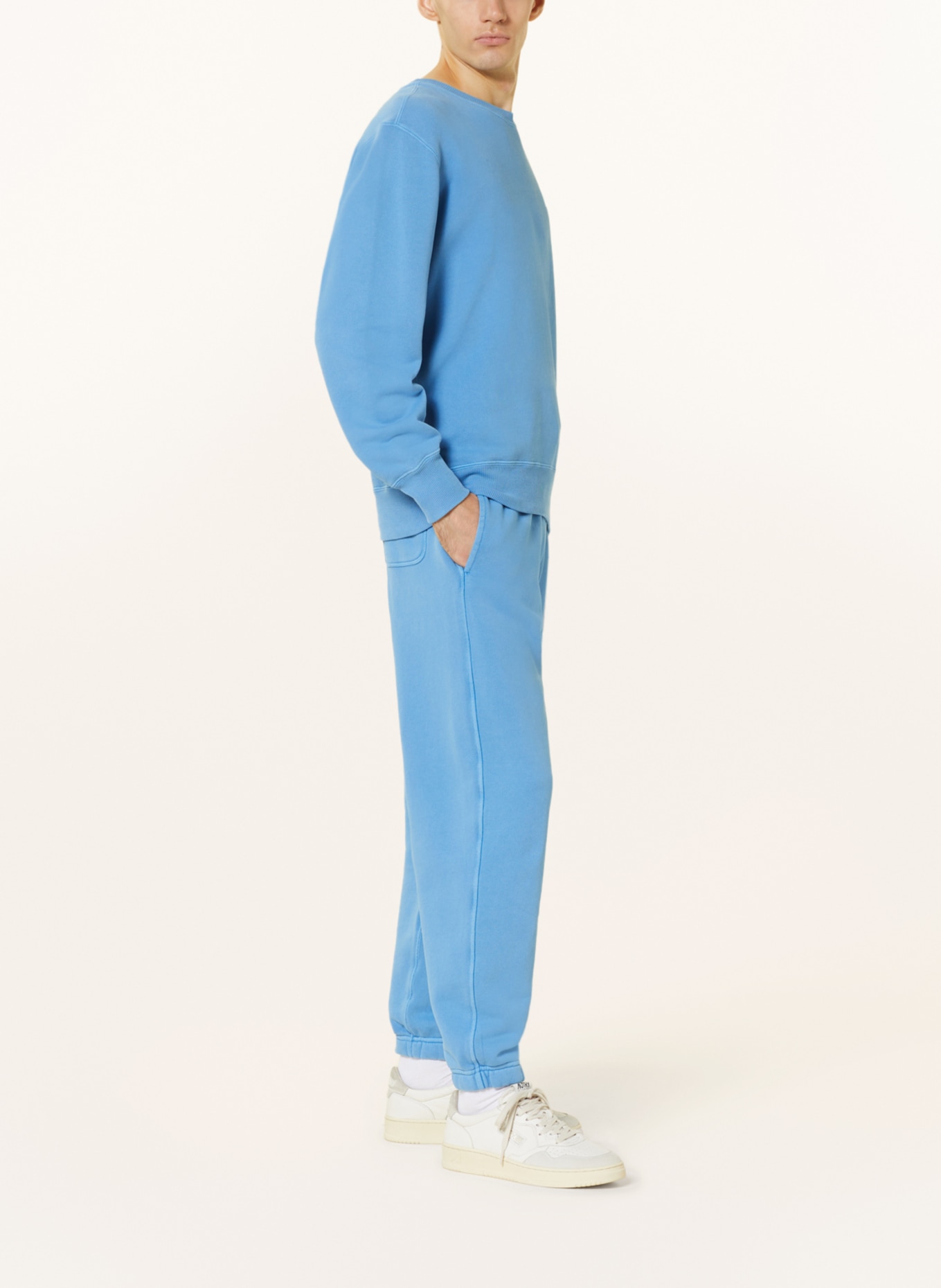 AUTRY Sweatpants, Color: LIGHT BLUE (Image 4)