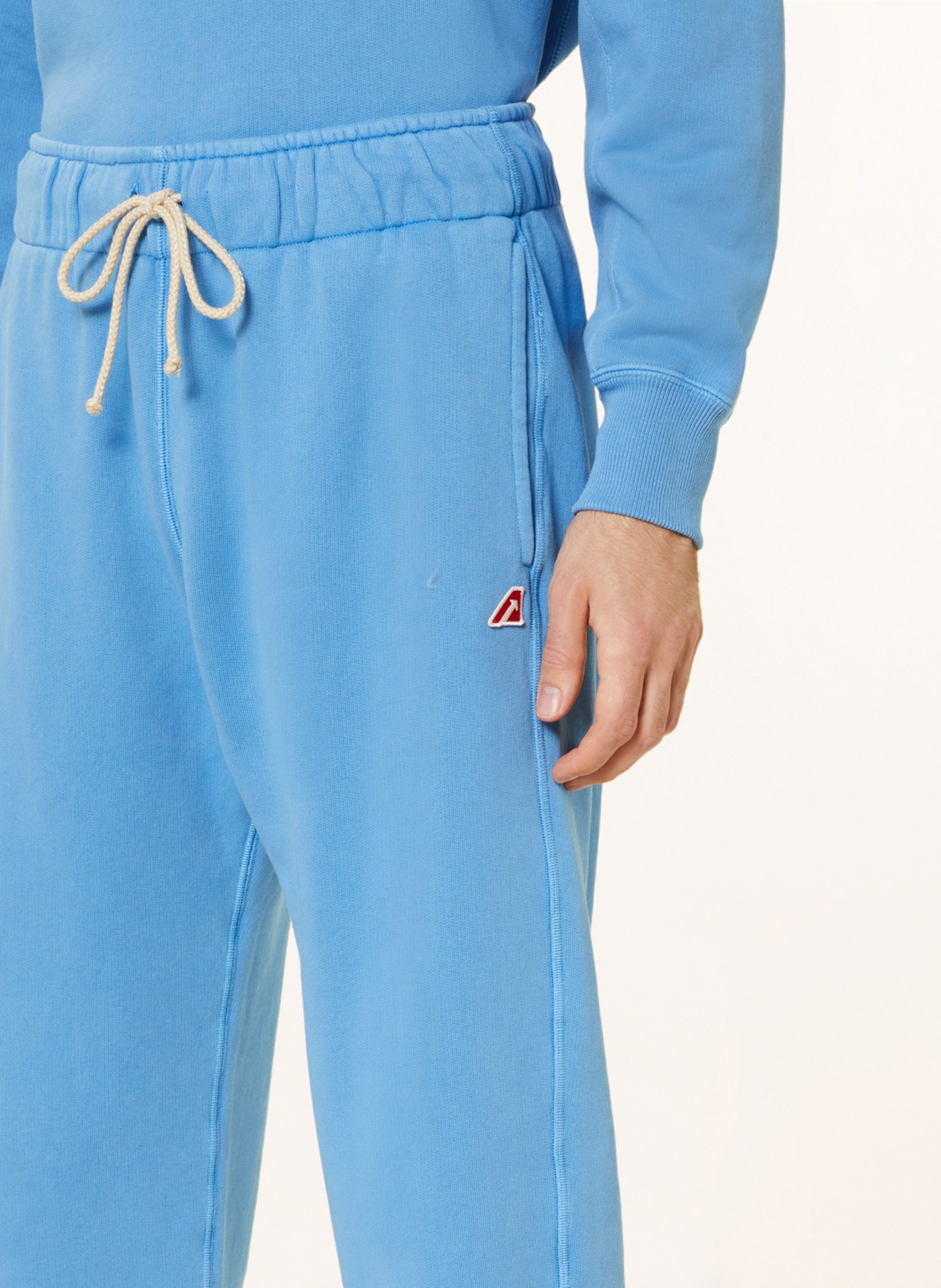 AUTRY Sweatpants, Color: LIGHT BLUE (Image 5)