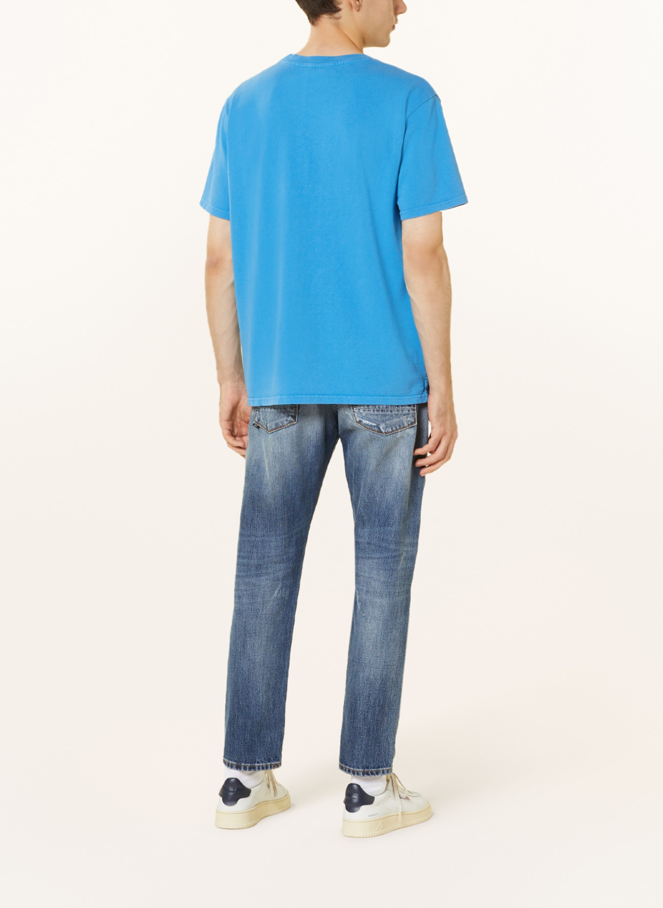 AUTRY T-shirt EASE, Color: BLUE (Image 3)