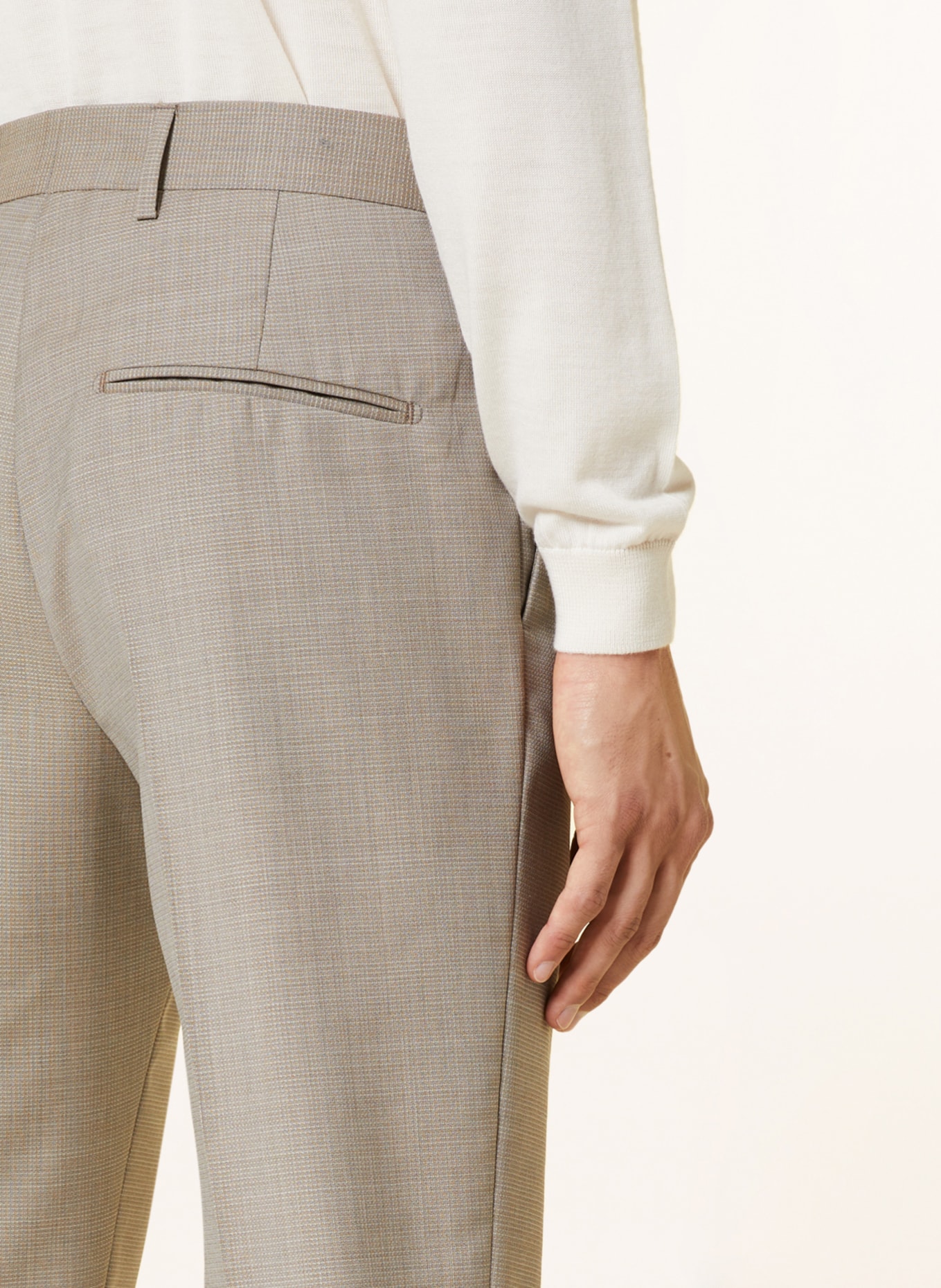 TIGER OF SWEDEN Anzughose TENUTAS Slim Fit, Farbe: 1ED Cashmere (Bild 6)
