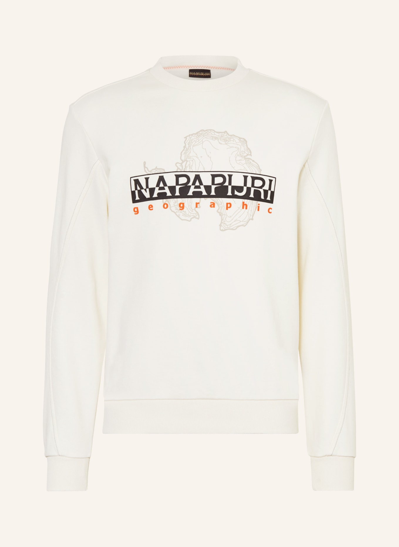 NAPAPIJRI Sweatshirt ICEBERG, Color: WHITE (Image 1)