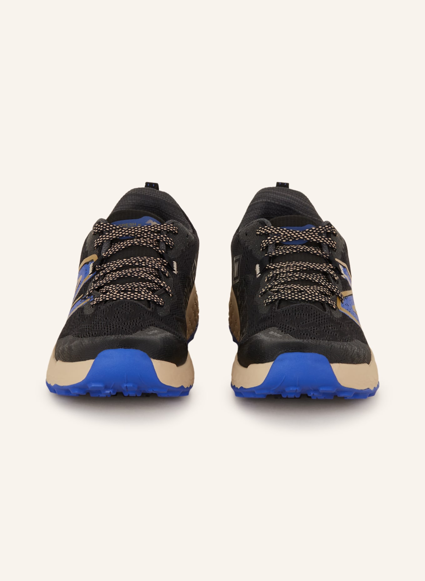 new balance Running shoes FRESH FOAM HIERRO V7 GTX, Color: BLACK/ BLUE/ BEIGE (Image 3)