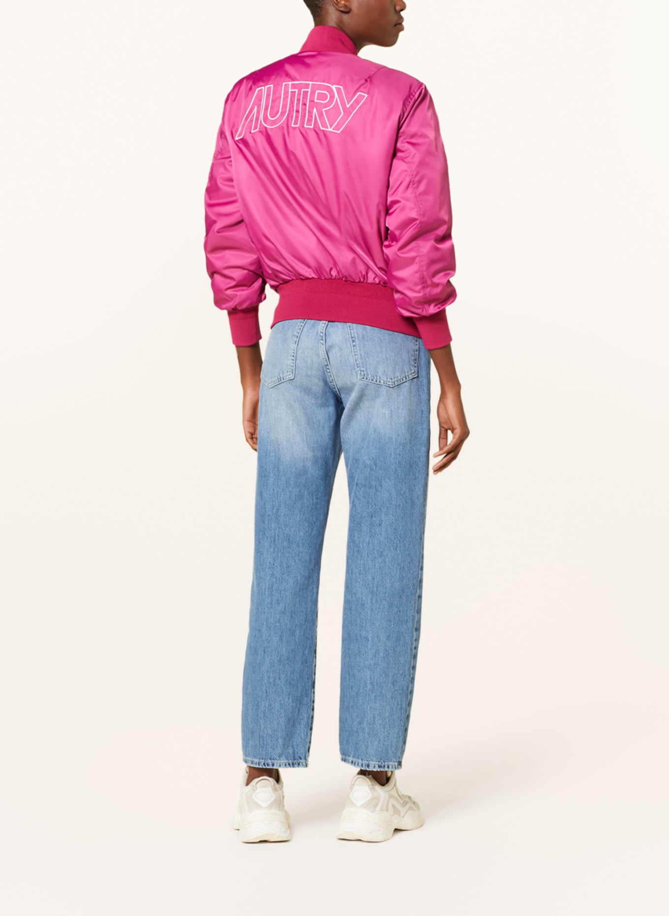 AUTRY Bomber jacket, Color: PINK (Image 3)