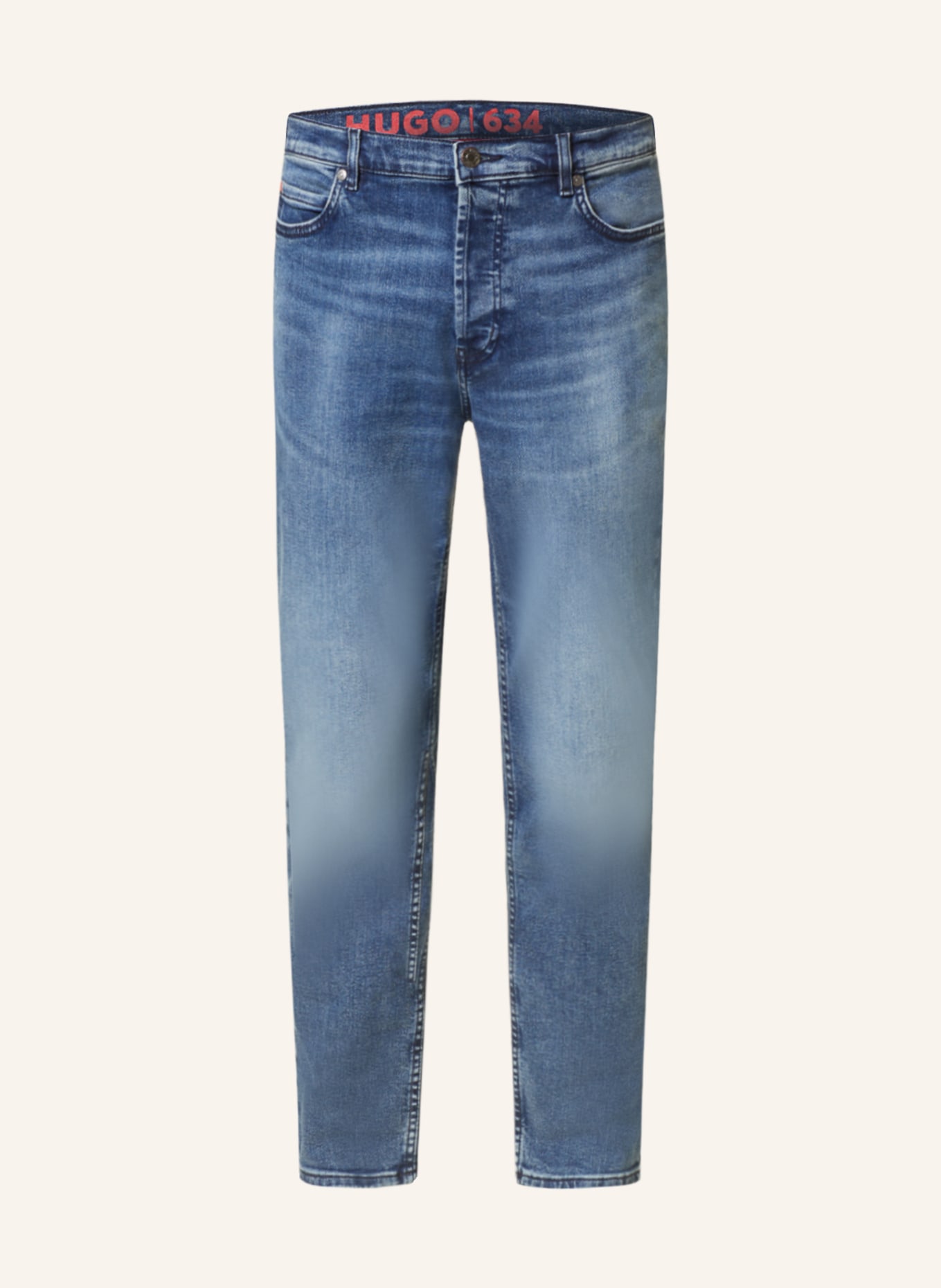 HUGO Jeans HUGO 634 Tapered Fit, Farbe: 425 MEDIUM BLUE (Bild 1)
