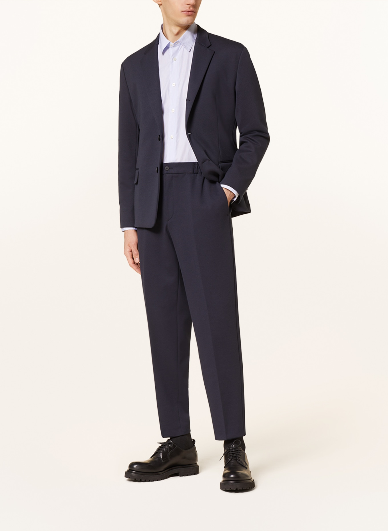 HUGO Suit trousers GOS 233 F1J slim fit, Color: 405 DARK BLUE (Image 2)