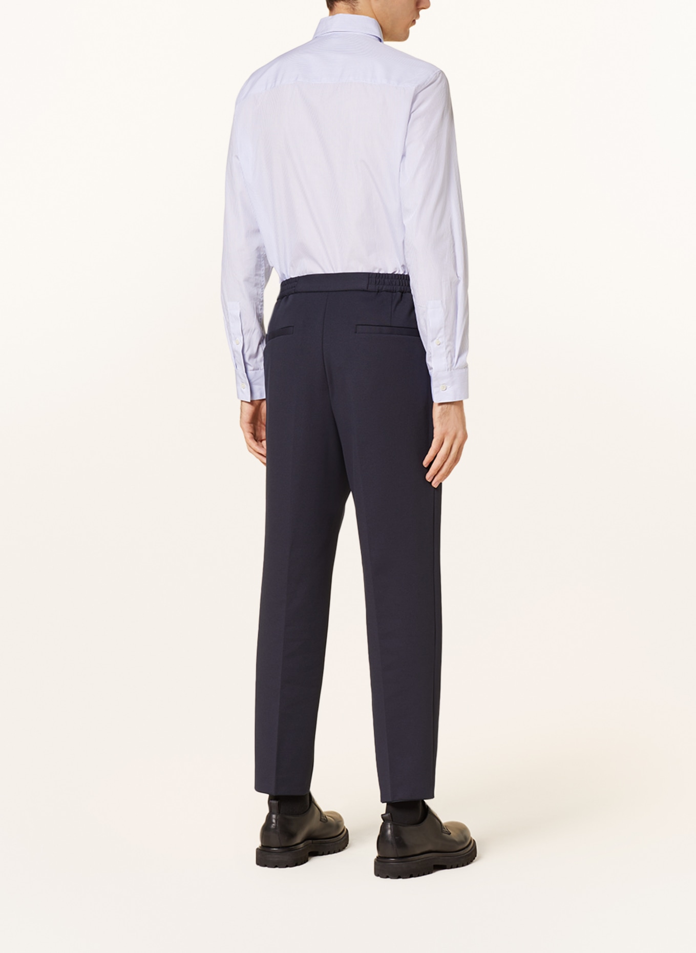 HUGO Spodnie garniturowe GOS 233 F1J slim fit, Kolor: 405 DARK BLUE (Obrazek 4)