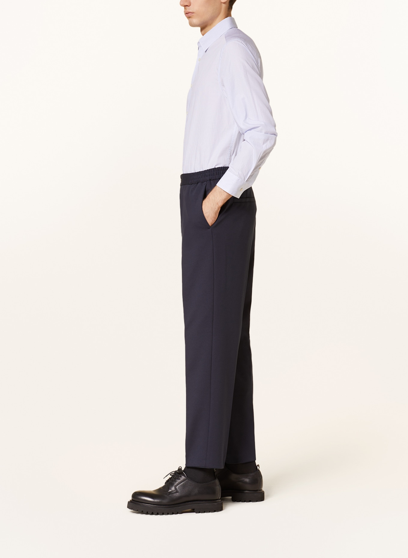 HUGO Spodnie garniturowe GOS 233 F1J slim fit, Kolor: 405 DARK BLUE (Obrazek 5)
