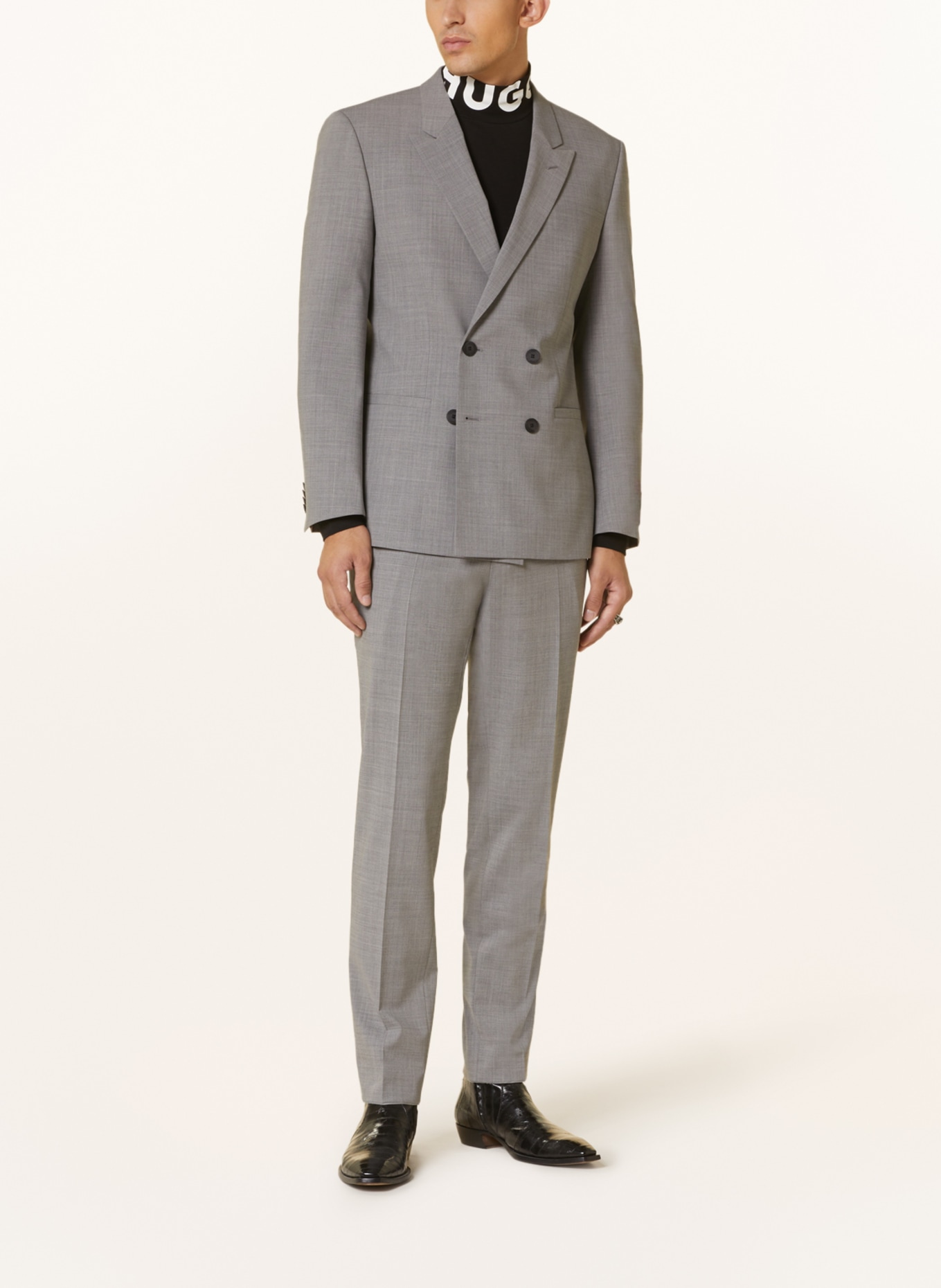 HUGO Anzughose GETLIN Slim Fit, Farbe: 021 DARK GREY (Bild 2)
