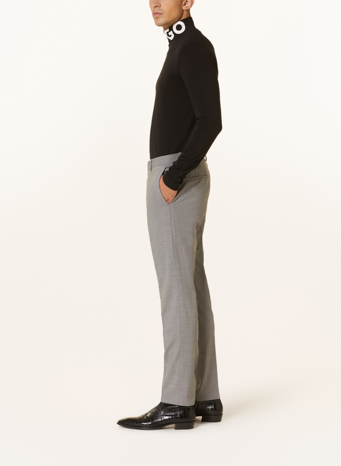 HUGO Anzughose GETLIN Slim Fit, Farbe: 021 DARK GREY (Bild 5)