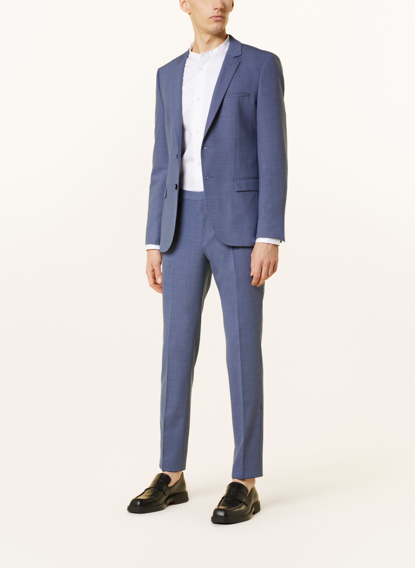 HUGO Anzughose HESTEN Extra Slim Fit, Farbe: 428 MEDIUM BLUE (Bild 2)