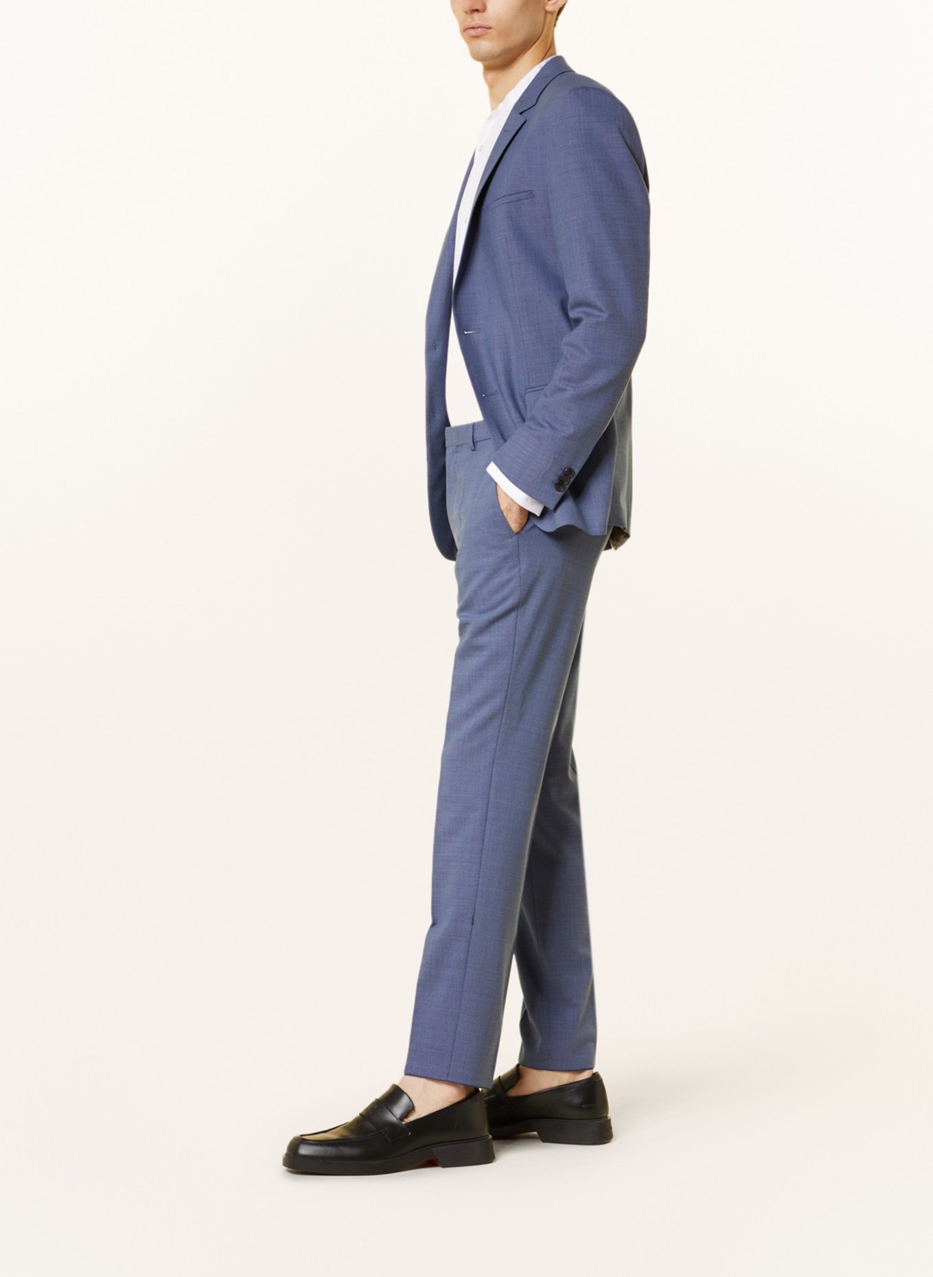 HUGO Anzughose HESTEN Extra Slim Fit, Farbe: 428 MEDIUM BLUE (Bild 5)