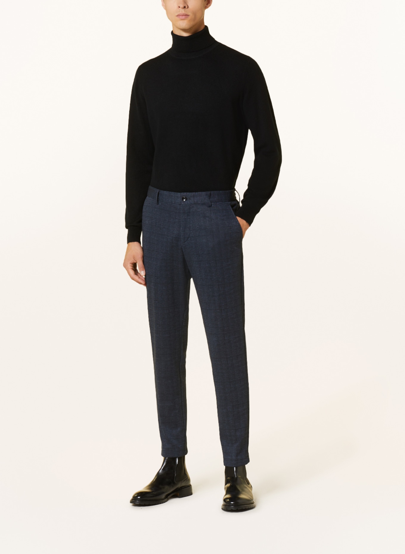 STRELLSON Oblekové kalhoty TIUS-J7 Slim Fit, Barva: 401 Dark Blue                  401 (Obrázek 3)