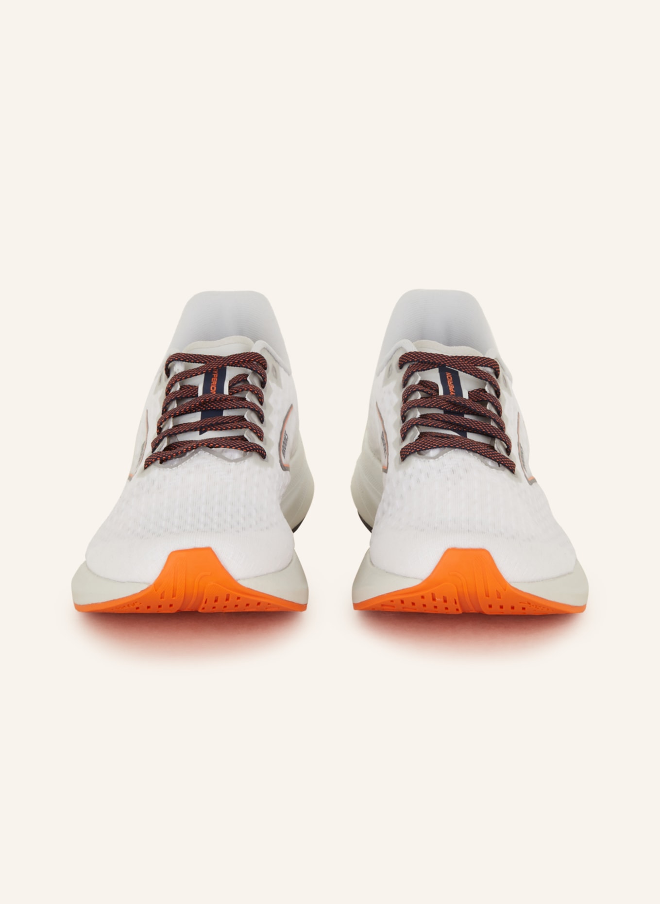BROOKS Running shoes HYPERION, Color: WHITE/ BLACK/ ORANGE (Image 3)