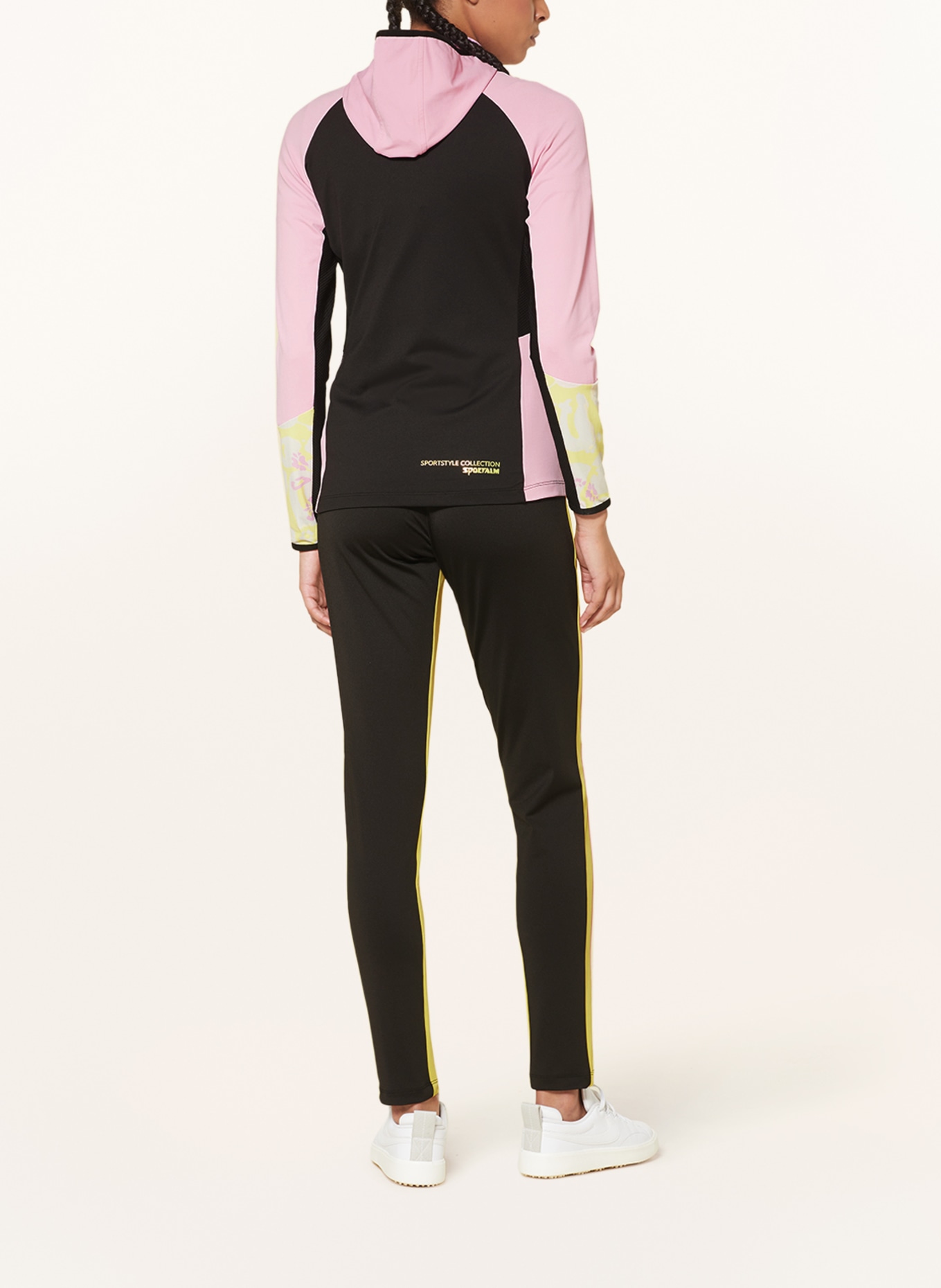 SPORTALM Training jacket, Color: LIGHT PURPLE/ TAUPE/ BLACK (Image 3)