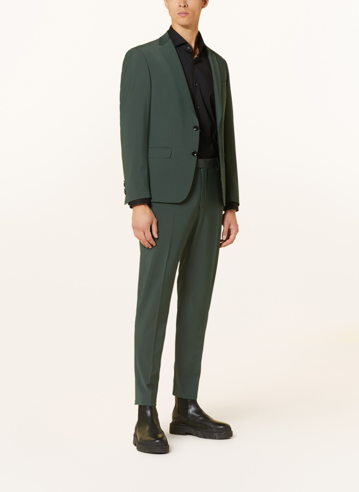 STRELLSON Anzughose MADDEN 2.0 Extra Slim Fit, Farbe: 309 Dark Green                 309 (Bild 2)