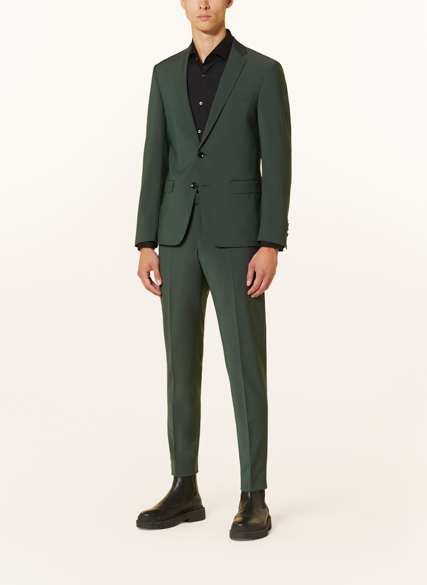 STRELLSON Anzugssakko CALEB Extra Slim Fit, Farbe: DUNKELGRÜN (Bild 2)