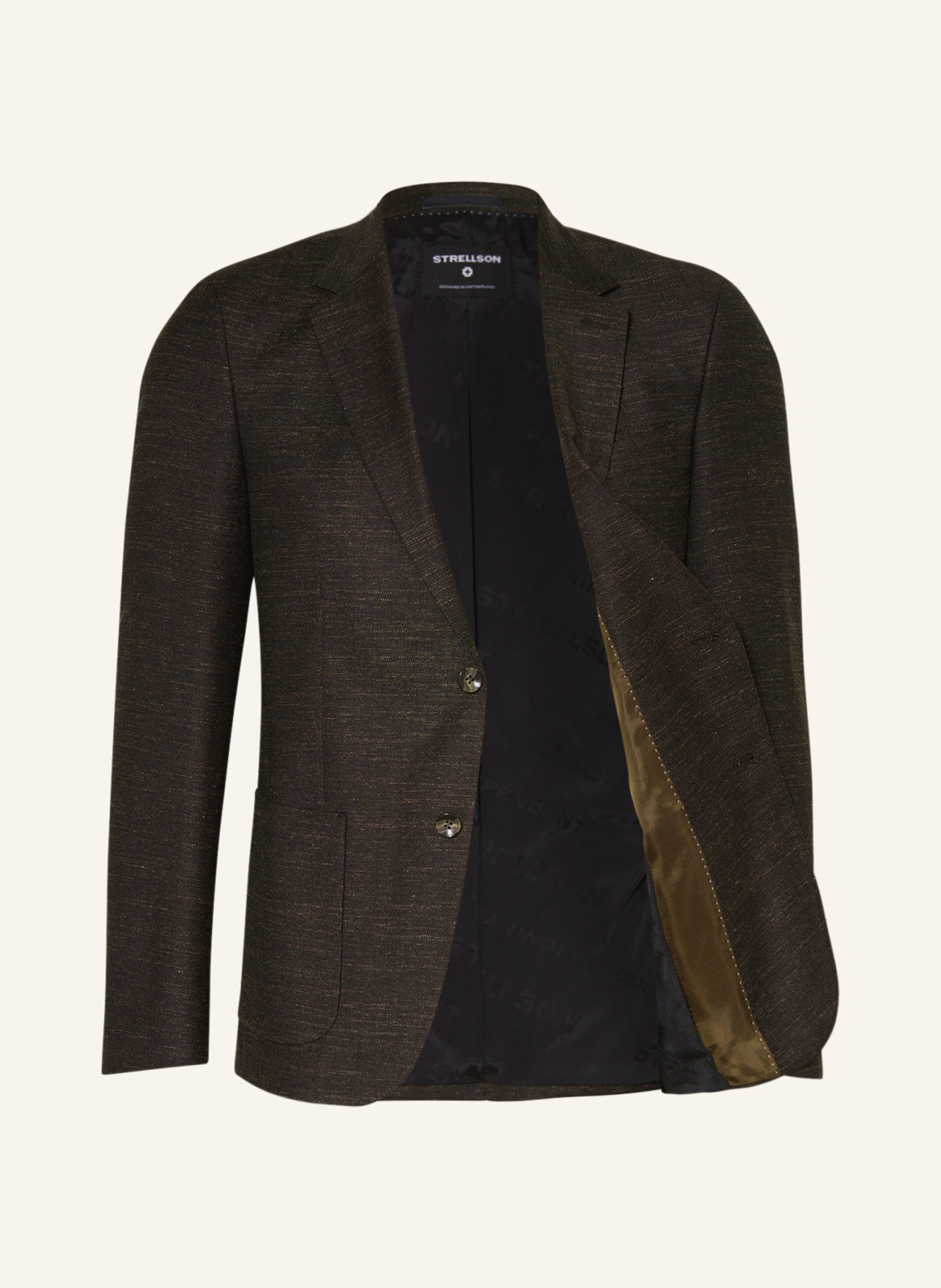 STRELLSON Suit jacket ARNDT2 extra slim fit, Color: 202 Dark Brown                 202 (Image 4)