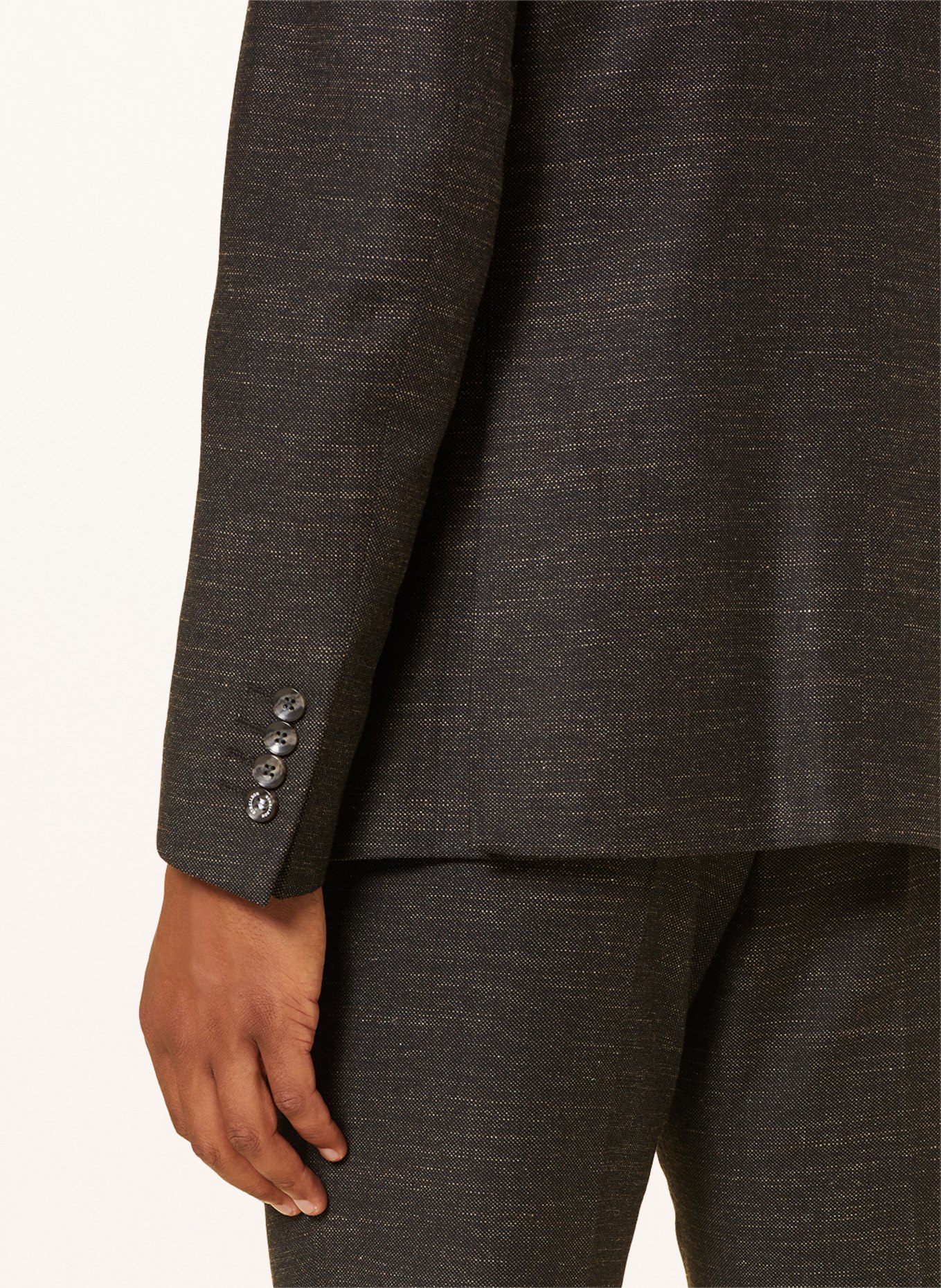 STRELLSON Suit jacket ARNDT2 extra slim fit, Color: 202 Dark Brown                 202 (Image 6)